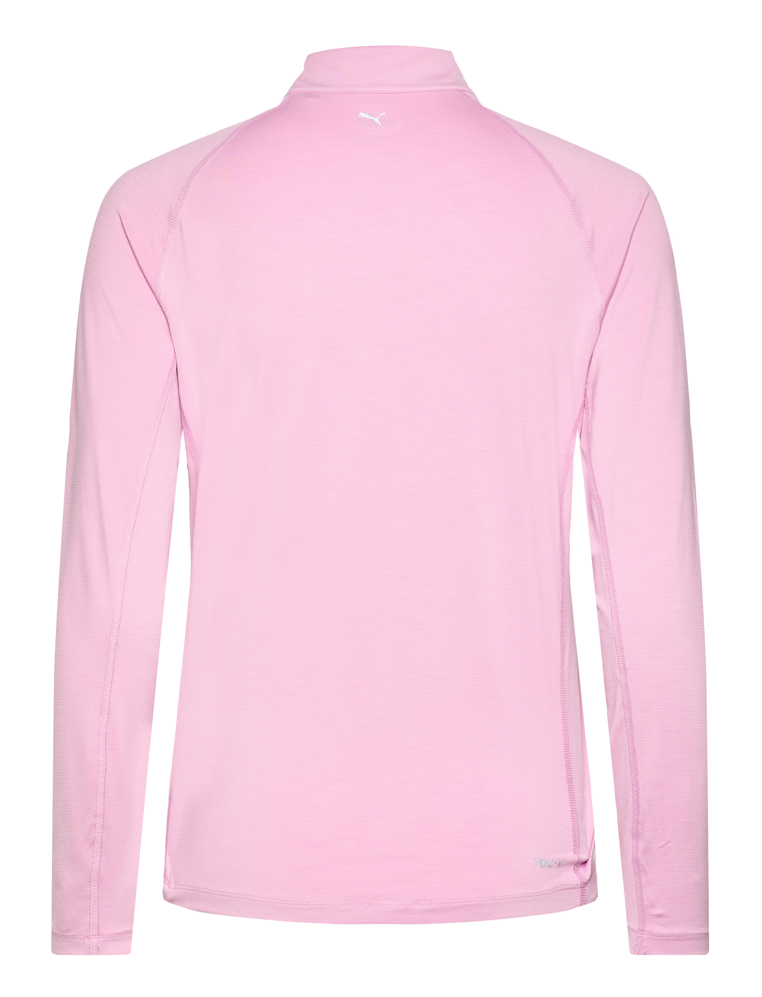 PUMA Golf - W You-V Solid 1/4 Zip - pink icing - 1