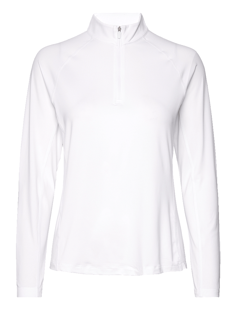 PUMA Golf - W You-V Solid 1/4 Zip - kampsunid ja vahekihid - white glow - 0