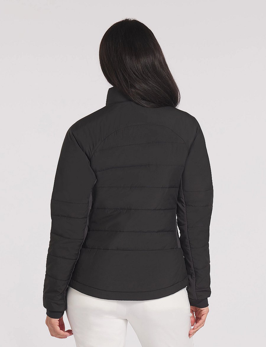 PUMA Golf - W Kyley Quilted Jacket - winter jackets - puma black - 3