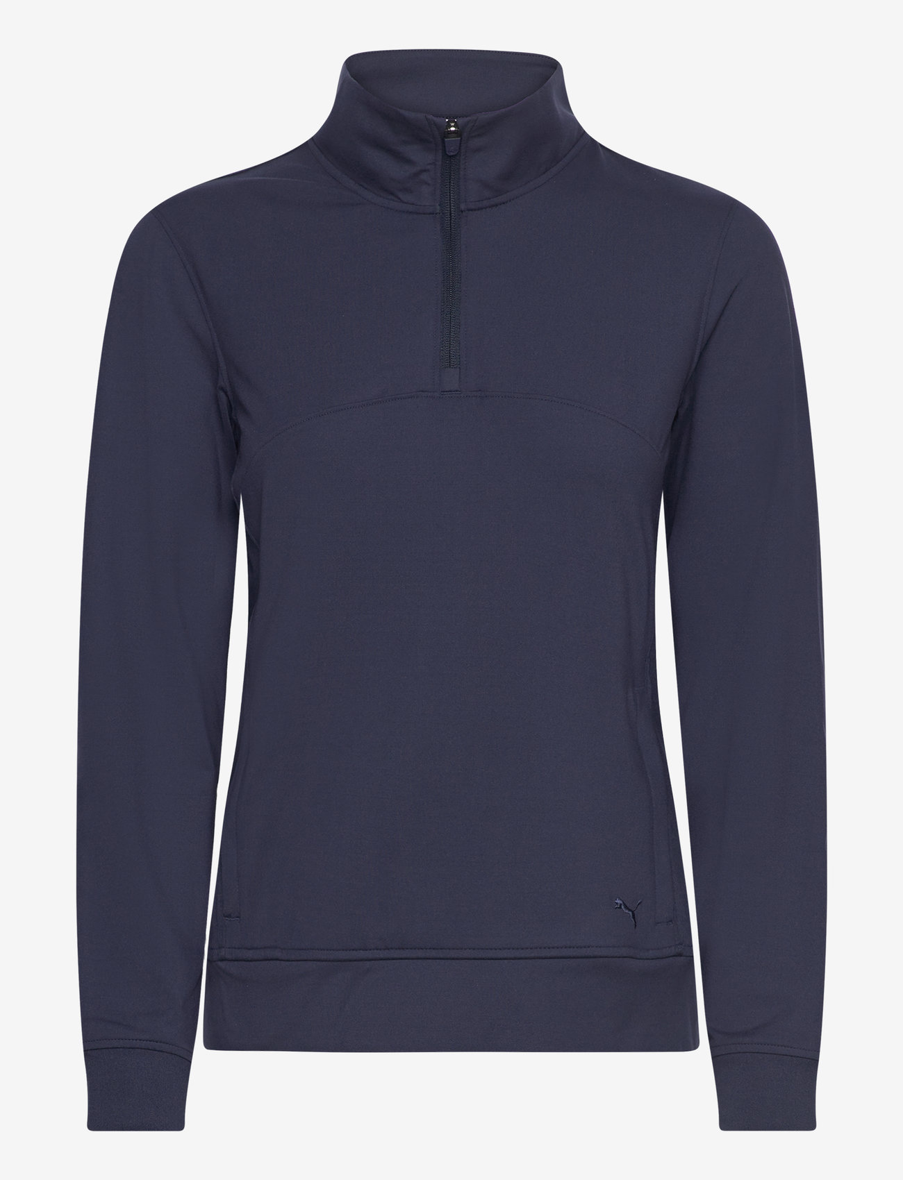 PUMA Golf - W Cloudspun Isla 1/4 Zip - langarmshirts - deep navy - 0