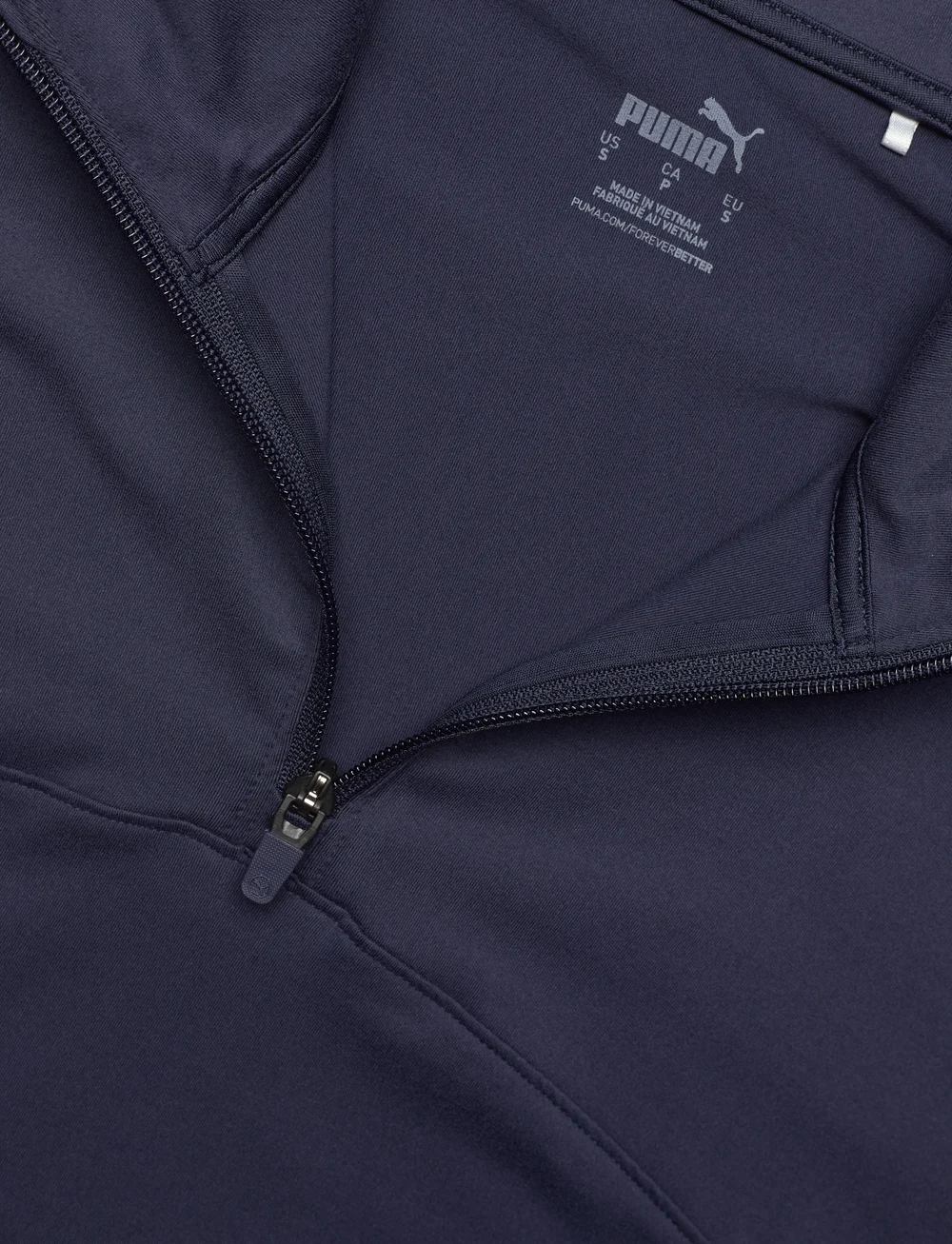 PUMA Golf - W Cloudspun Isla 1/4 Zip - långärmade tröjor - deep navy - 2