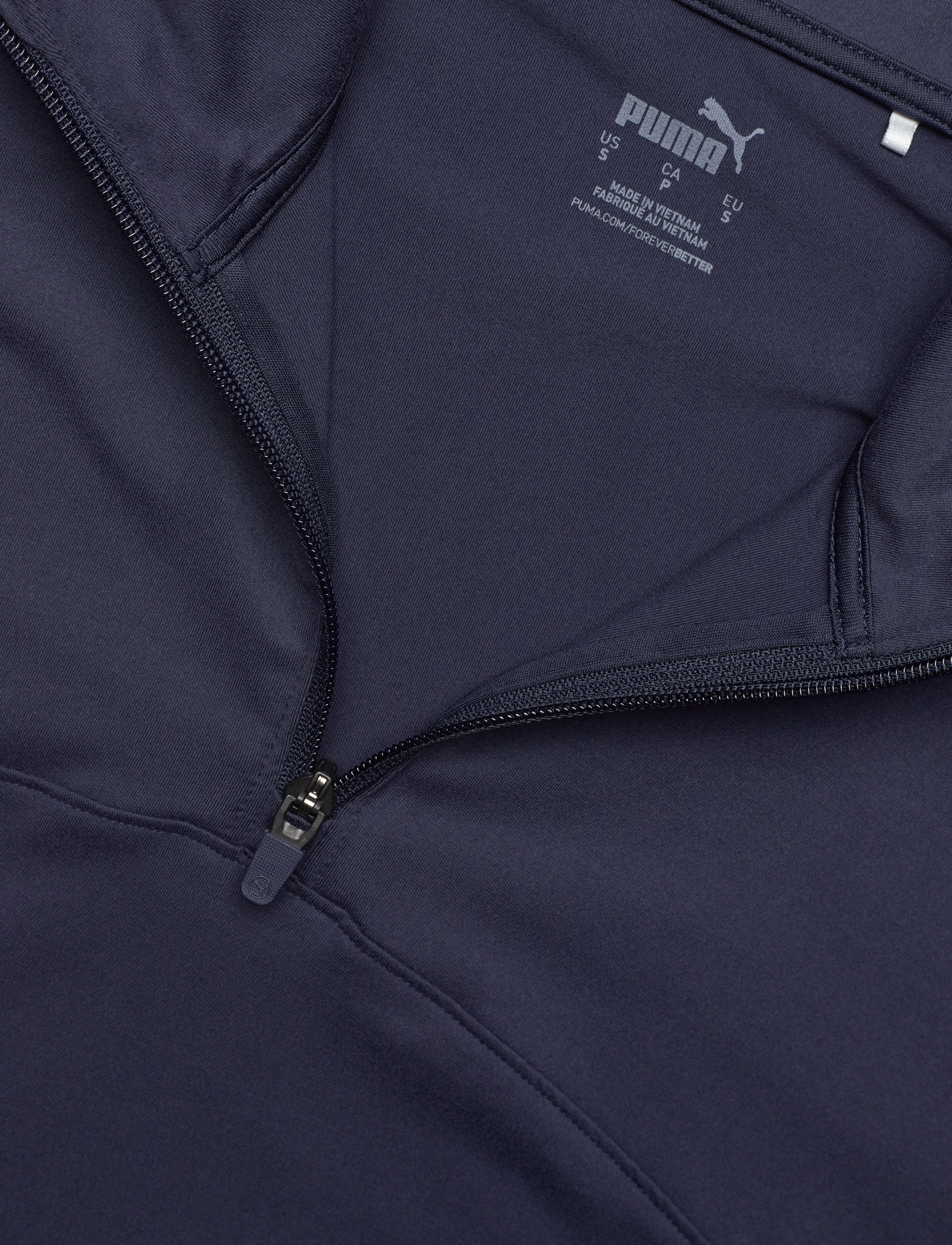 PUMA Golf - W Cloudspun Isla 1/4 Zip - mellanlager - deep navy - 2