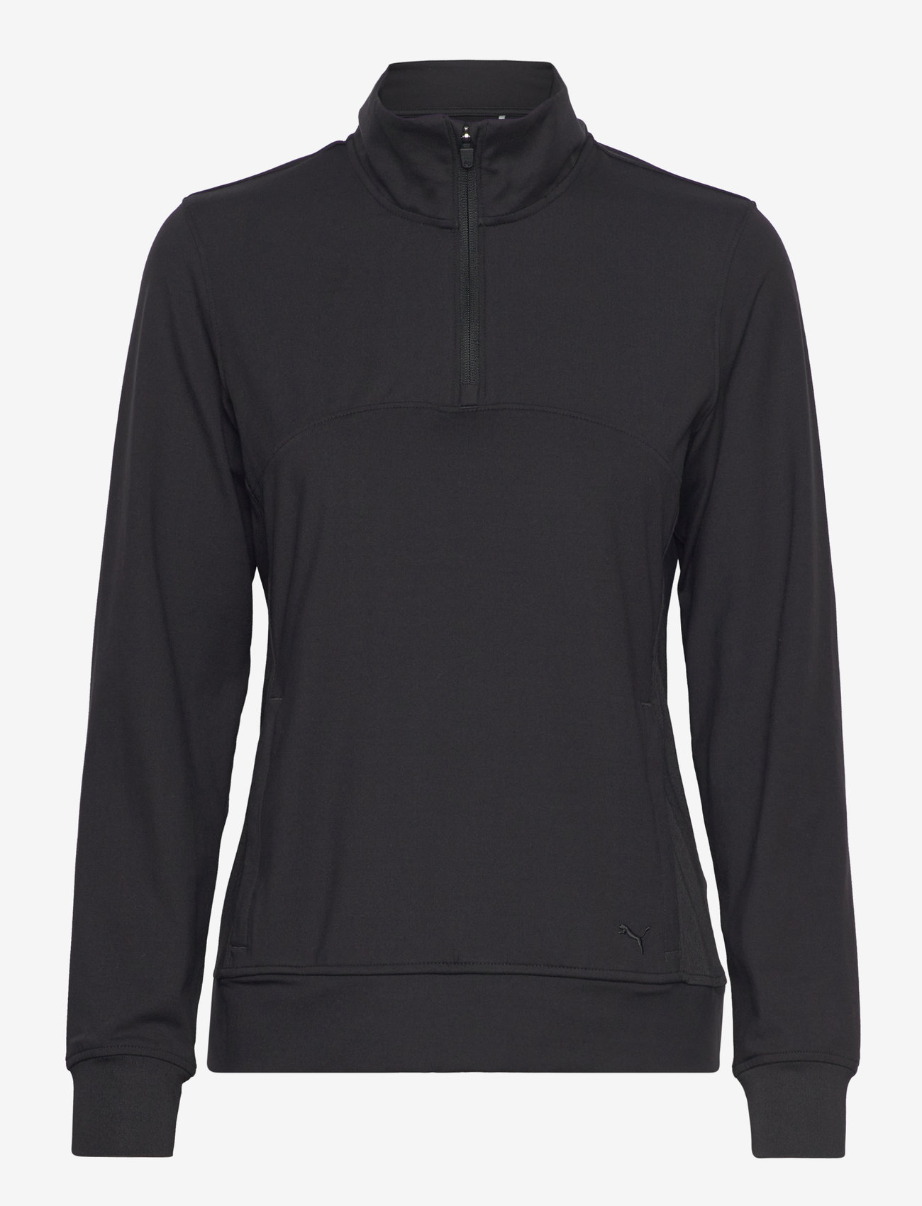 PUMA Golf - W Cloudspun Isla 1/4 Zip - longsleeved tops - puma black - 0