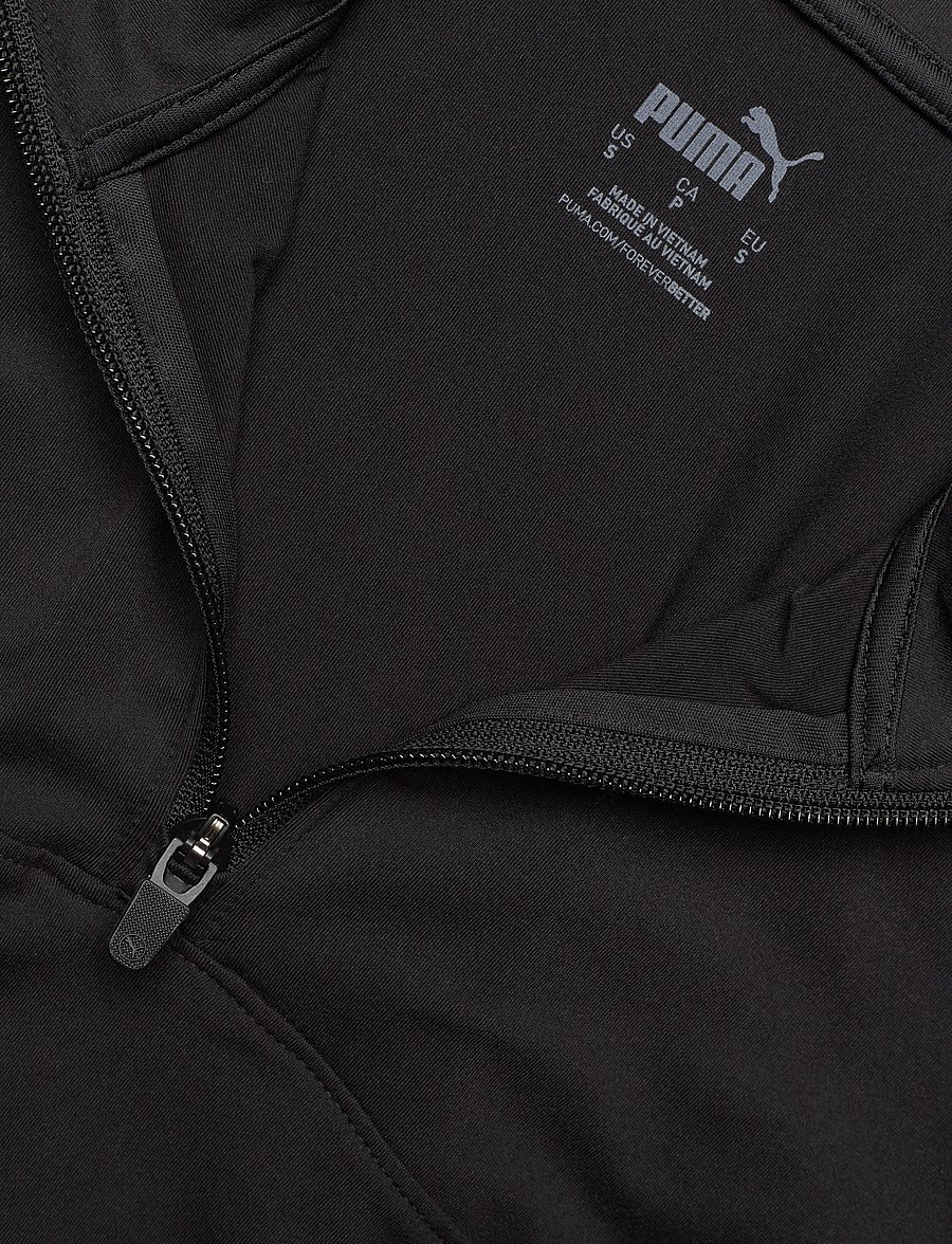 PUMA Golf - W Cloudspun Isla 1/4 Zip - alussärgid - puma black - 2