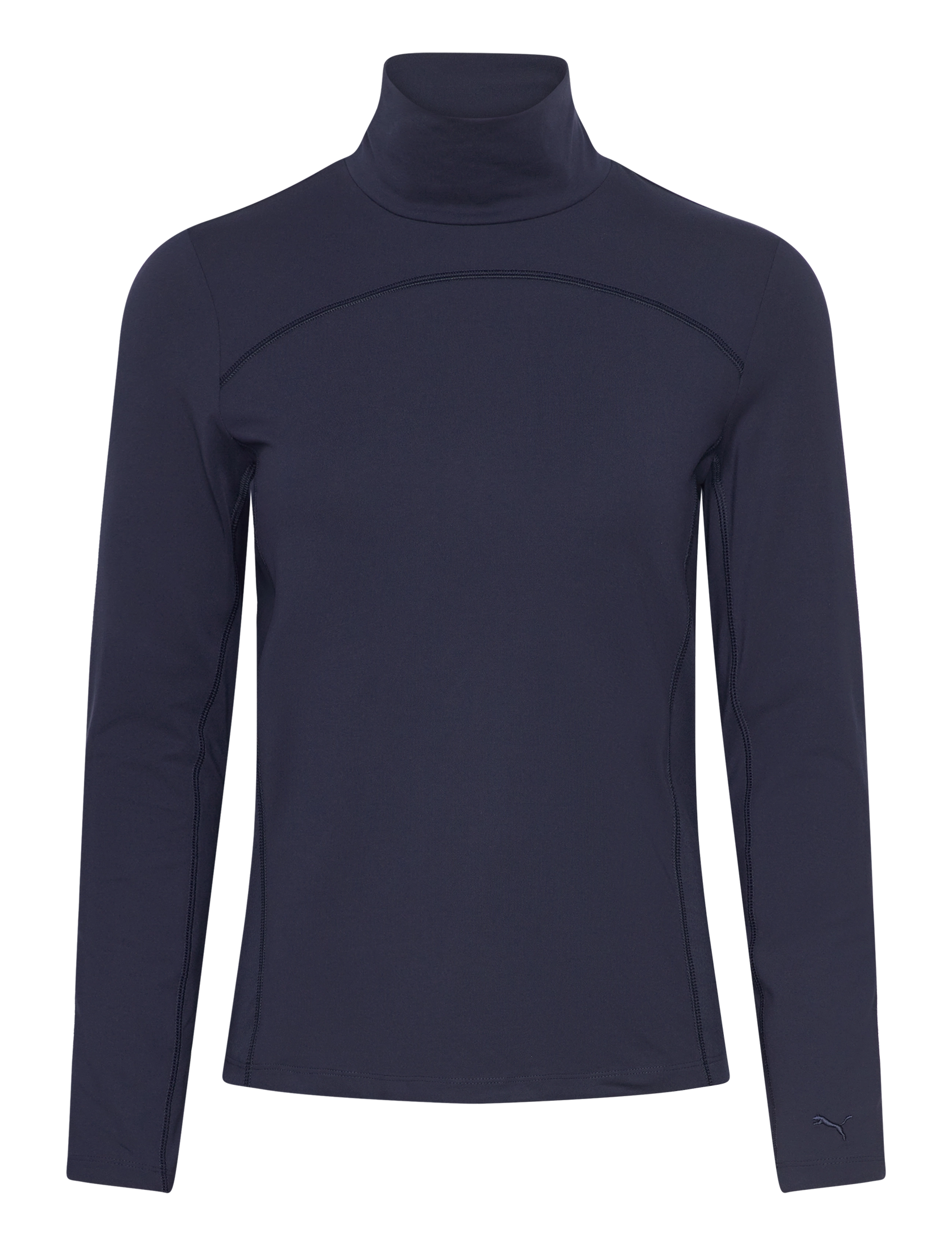 PUMA GOLF W Lucy Ls Mockneck Navy - S - Damen