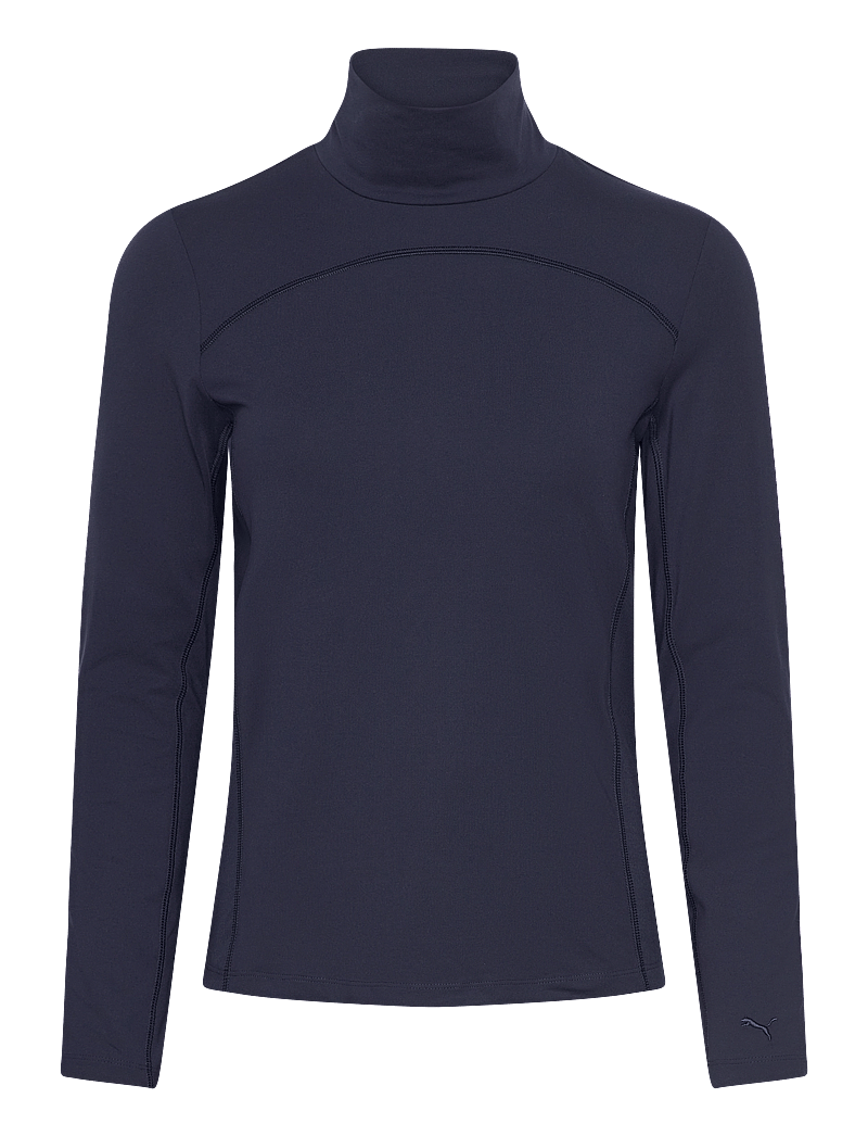 PUMA Golf - W Lucy LS Mockneck - alussärgid ja t-särgid - deep navy - 1