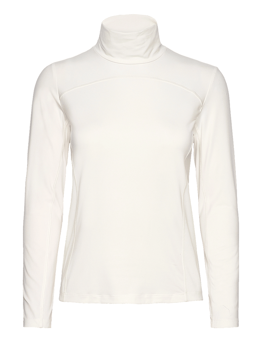 PUMA Golf - W Lucy LS Mockneck - oberteile - warm white - 0