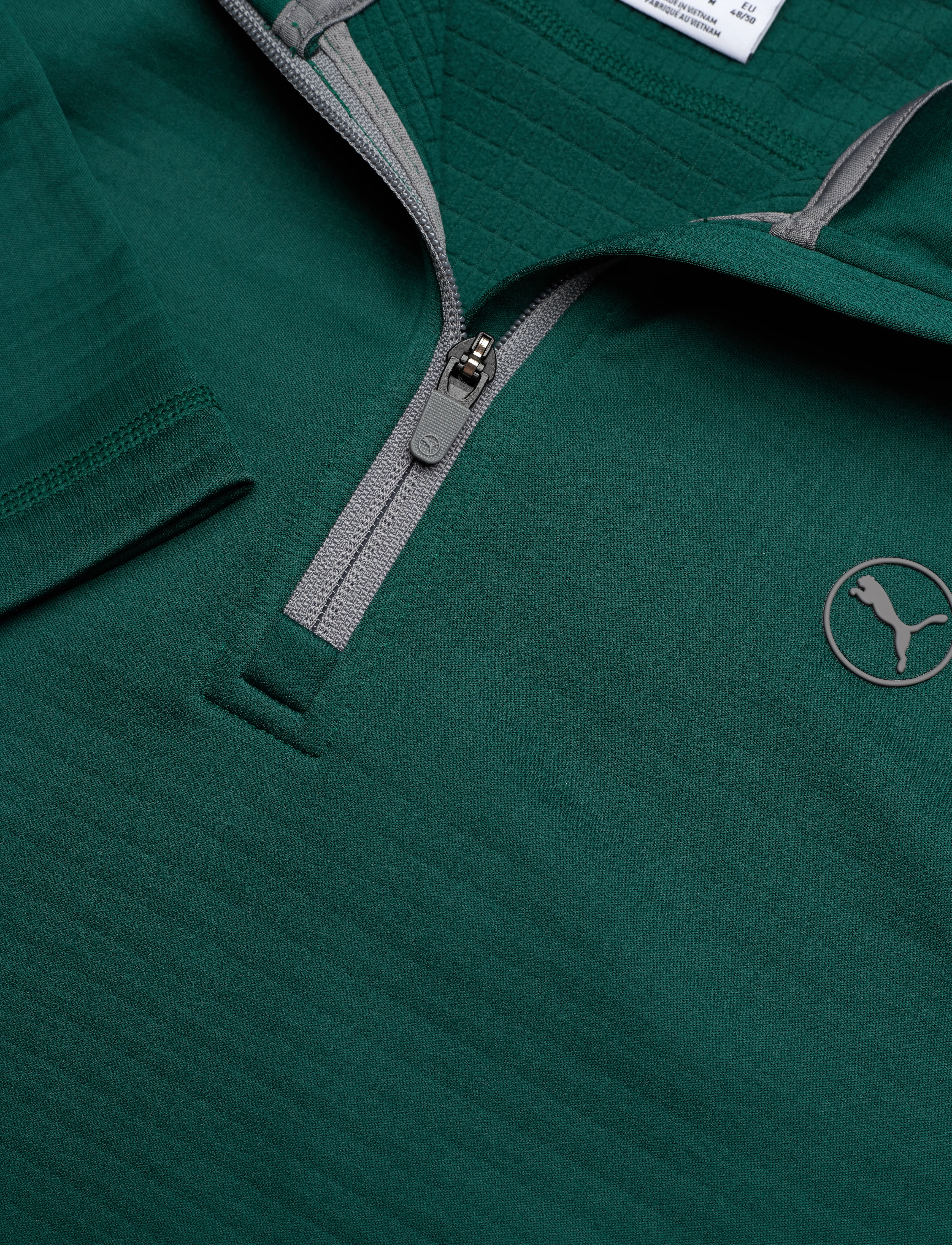 PUMA Golf - Waffle Fleece 1/4 Zip - dark myrtle - 2