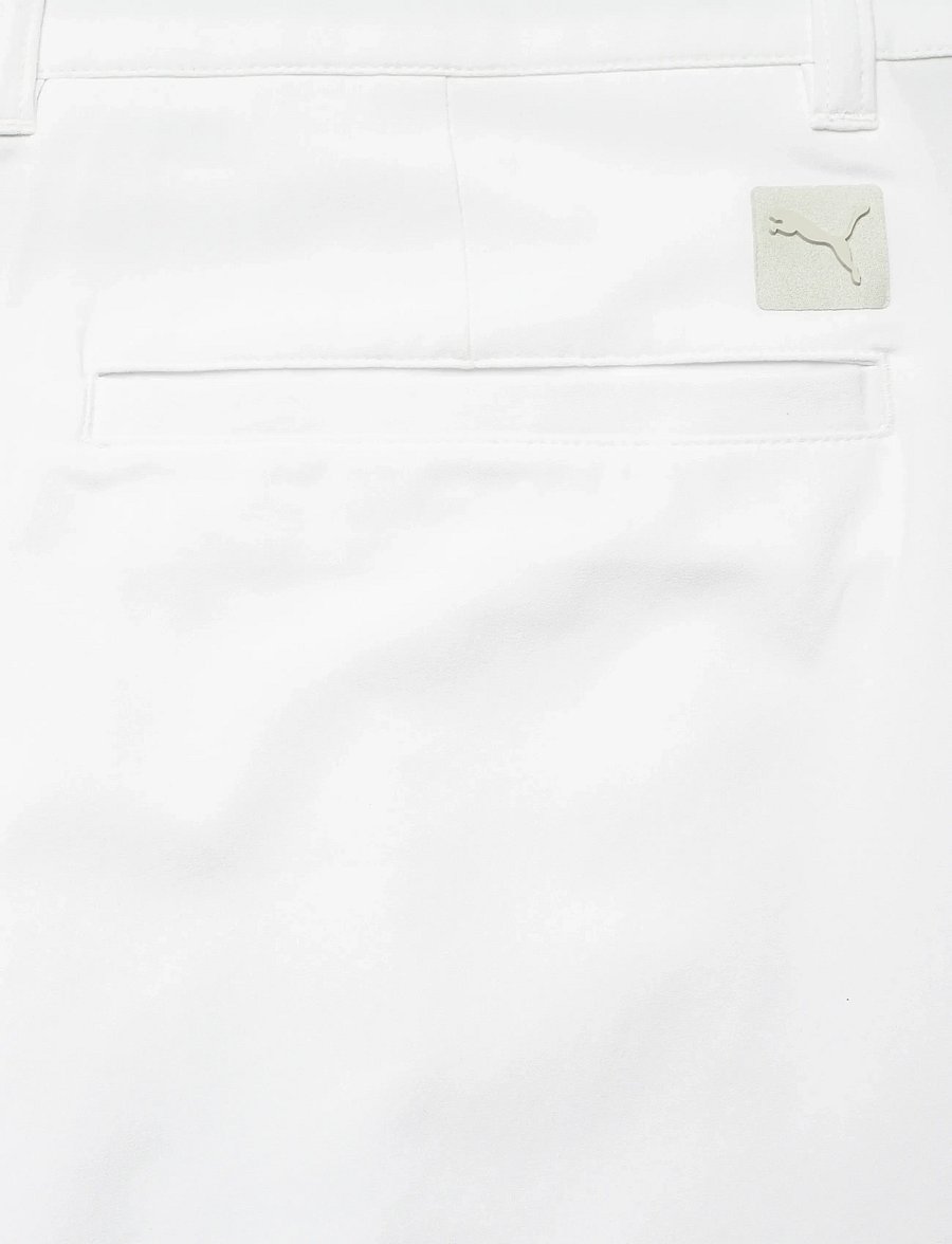 PUMA Golf - 101 Solid Short 9" - golfshorts - white glow - 4