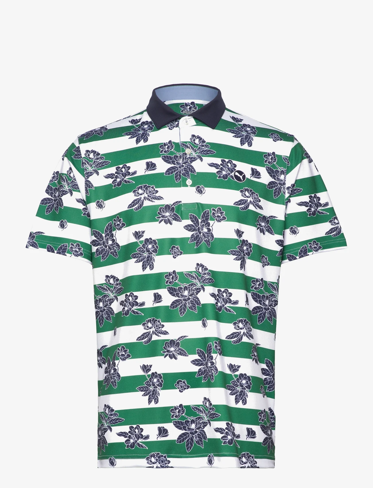 PUMA Golf - Pique Garden Polo - polo marškinėliai trumpomis rankovėmis - vine-deep navy - 0