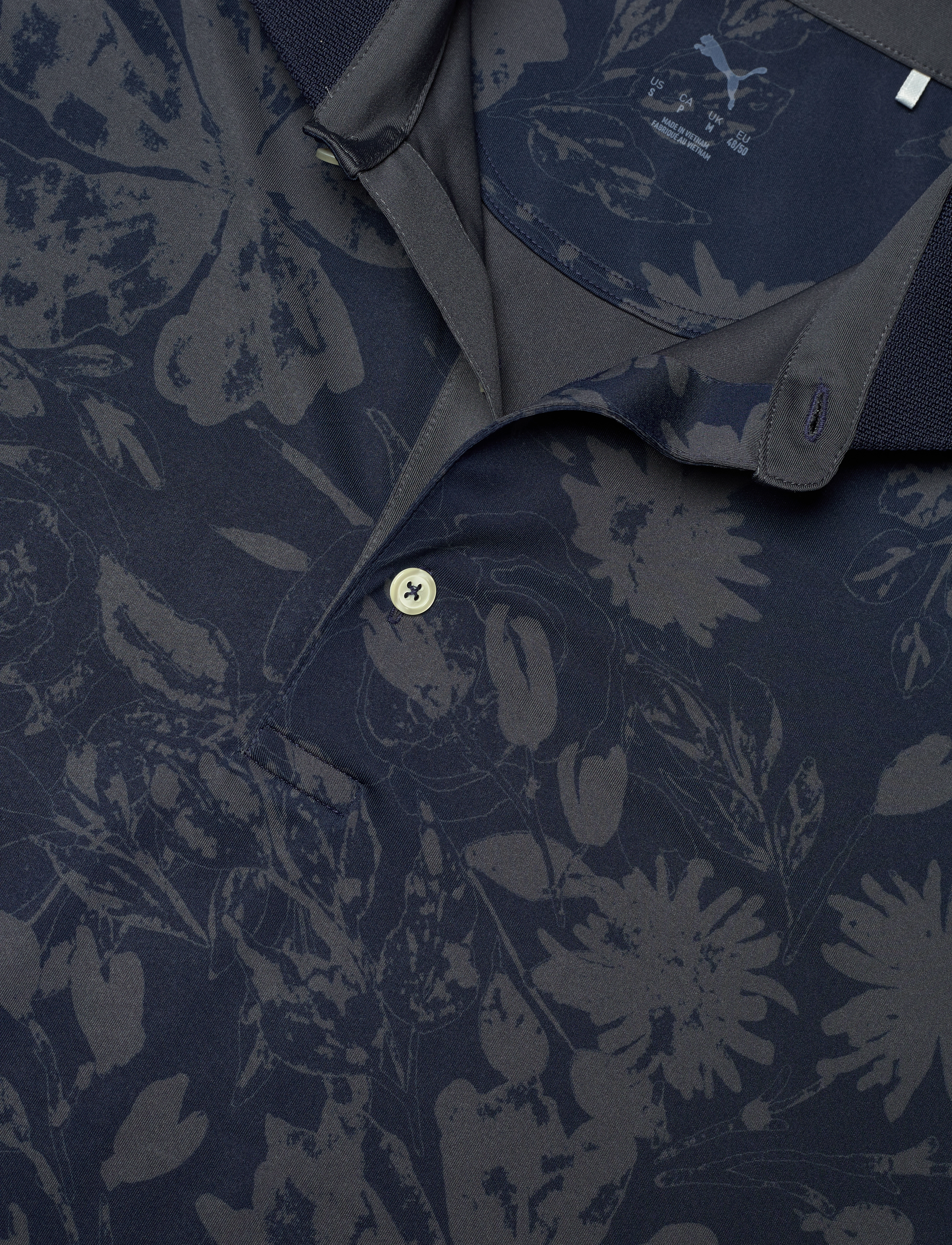 PUMA Golf - MATTR Rose Polo - deep navy-strong gray - 2