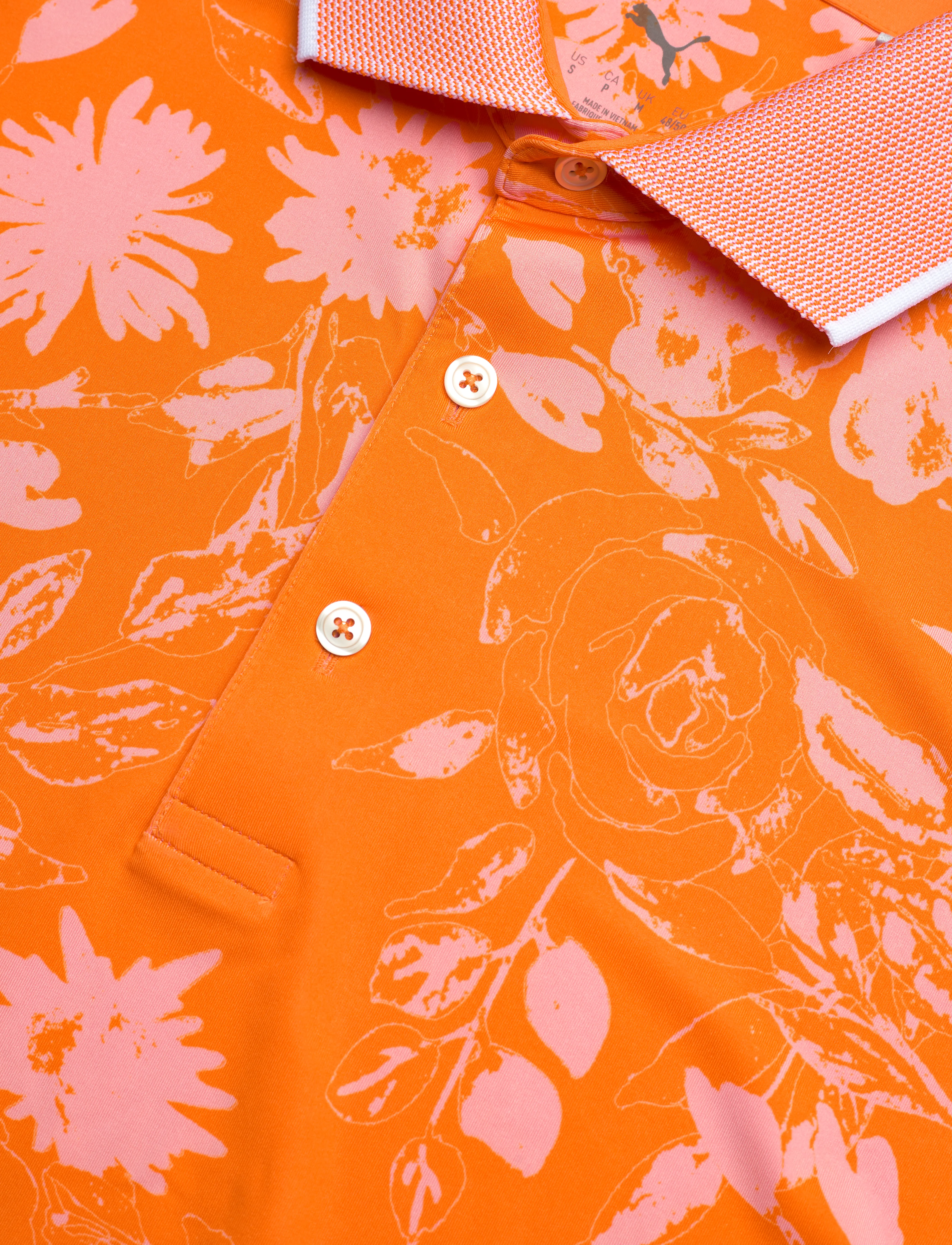 PUMA Golf - MATTR Rose Polo - rickie orange - 2