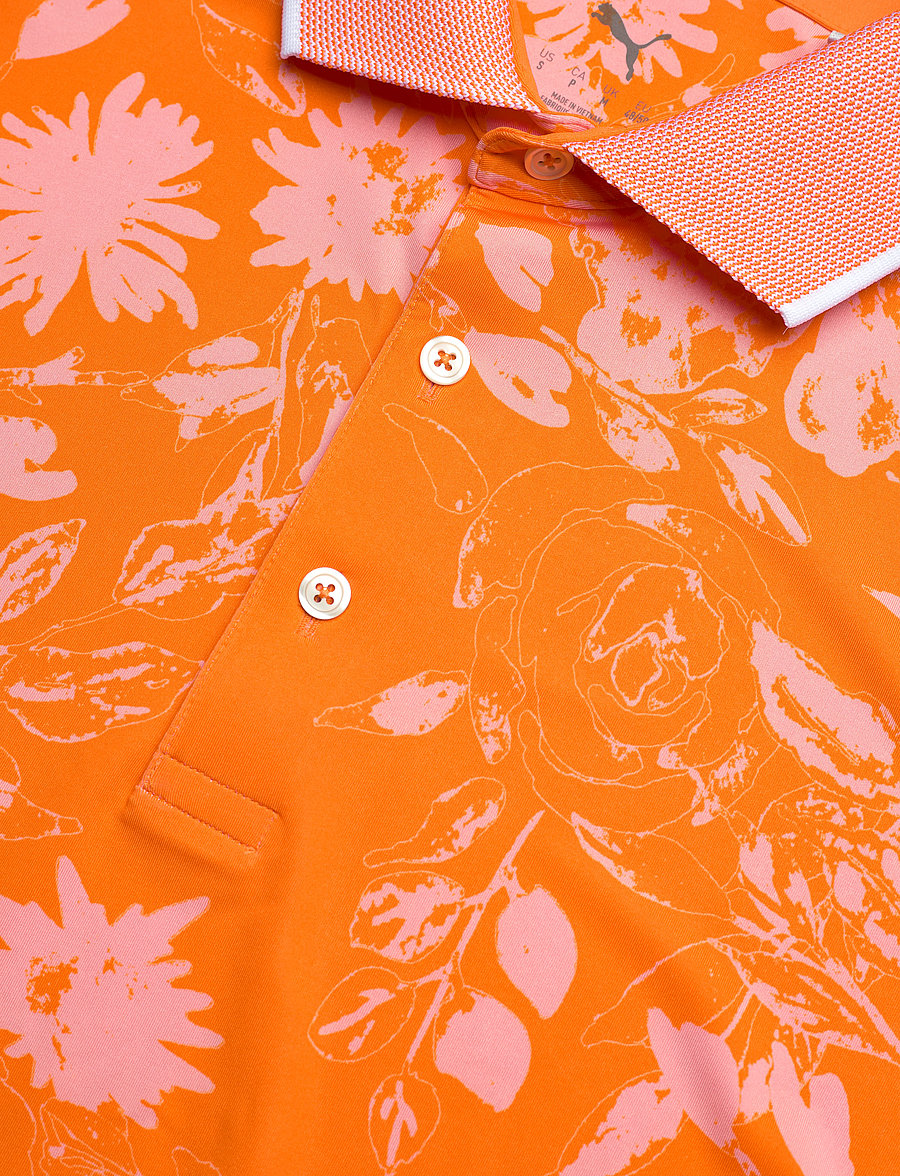 PUMA Golf - MATTR Rose Polo - rickie orange - 2