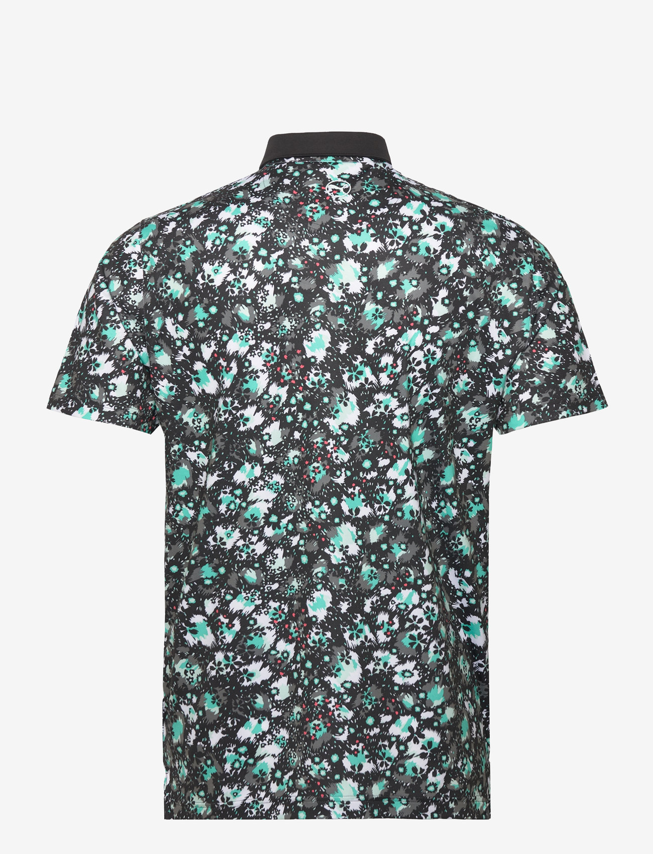 PUMA Golf - Cloudspun Abstract Camo Polo - lühikeste varrukatega polod - puma black-aquatic - 1