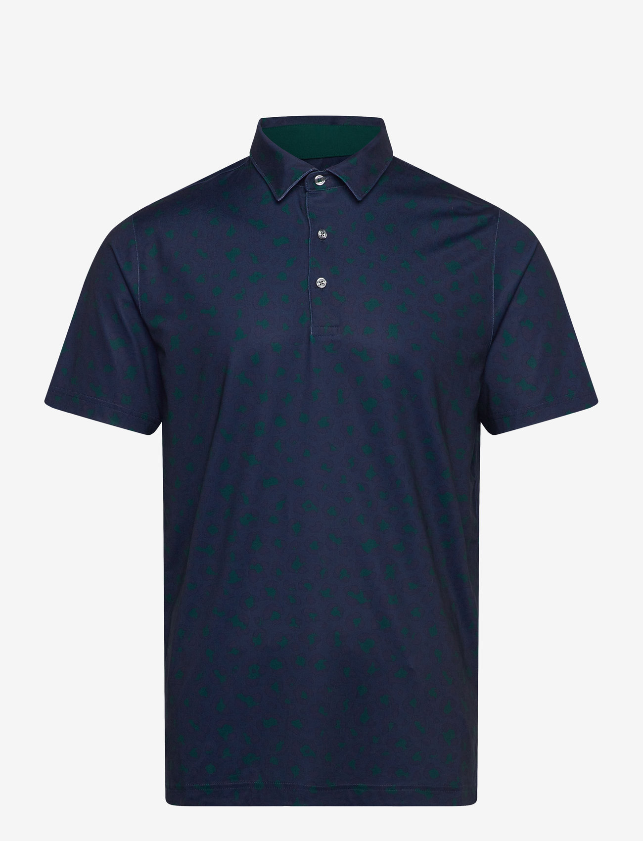 PUMA Golf - Cloudspun Rosette Polo - lühikeste varrukatega t-särgid - deep navy-dark myrtle - 0