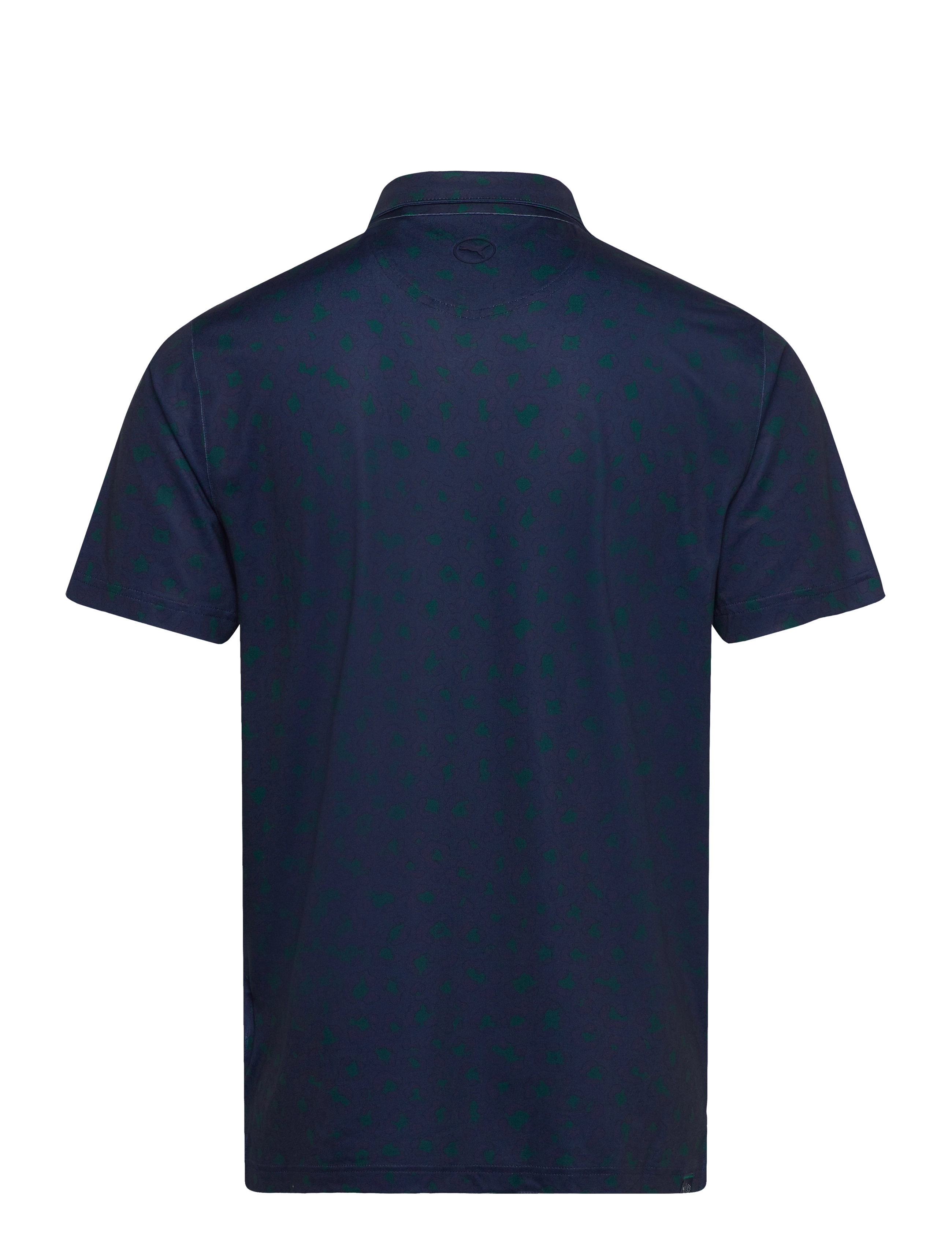 PUMA Golf - Cloudspun Rosette Polo - t-shirts - deep navy-dark myrtle - 1