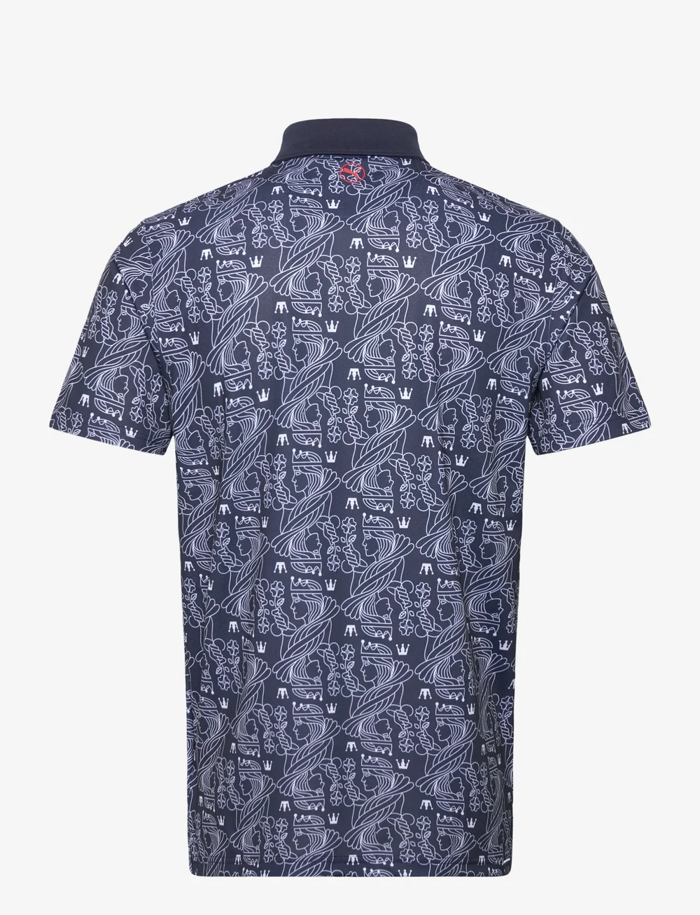 PUMA Golf - Pique Royal Polo - toppe & t-shirts - deep navy-white glow - 1