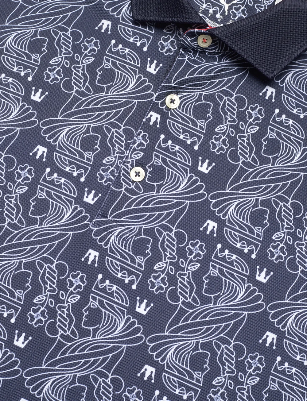 PUMA Golf - Pique Royal Polo - toppe & t-shirts - deep navy-white glow - 2