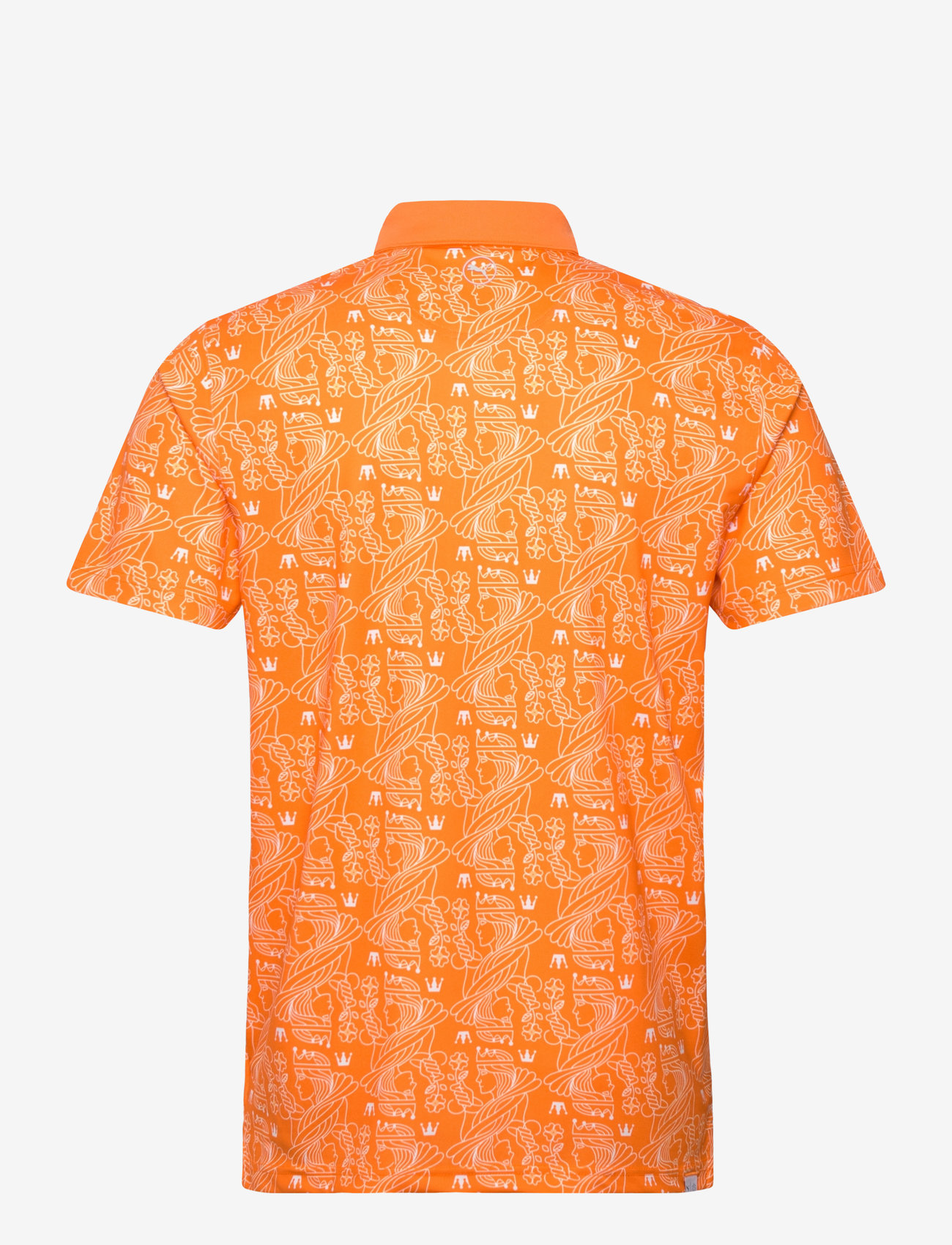 PUMA Golf - Pique Royal Polo - oberteile & t-shirts - rickie orange - 1