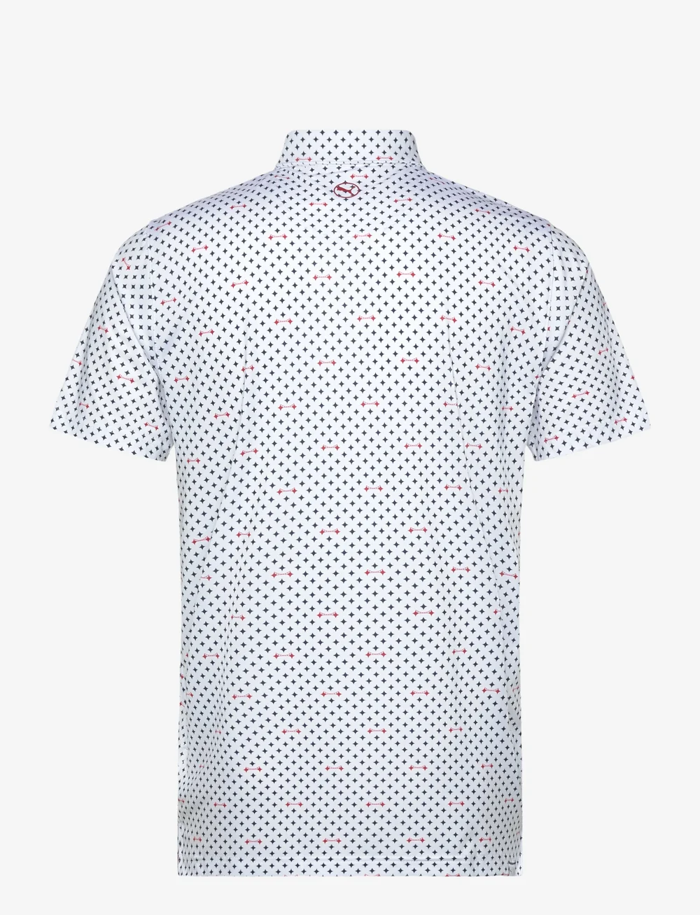 PUMA Golf - MATTR Burgh Polo - toppe & t-shirts - white glow-deep navy - 1