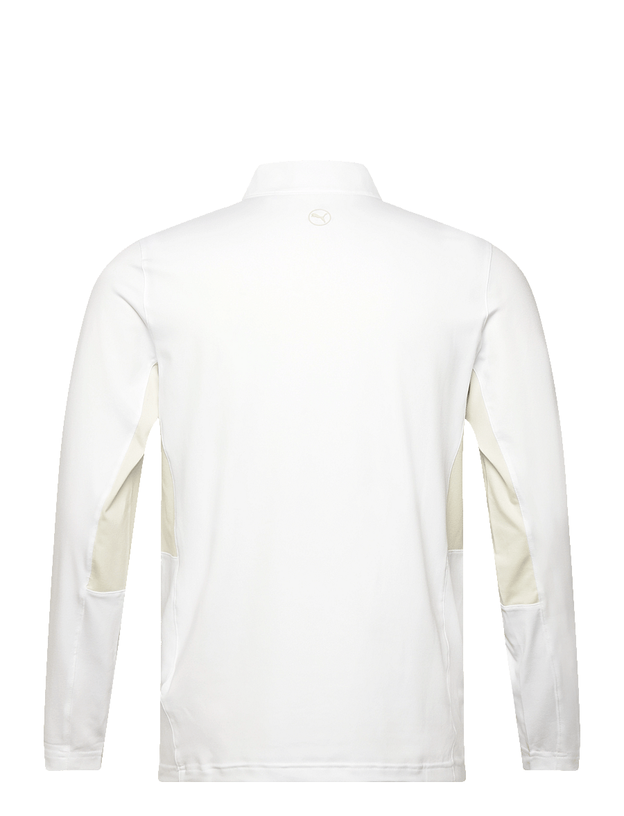 PUMA Golf - Pure 2.0 1/4 Zip - golf-jacken - white glow - 1