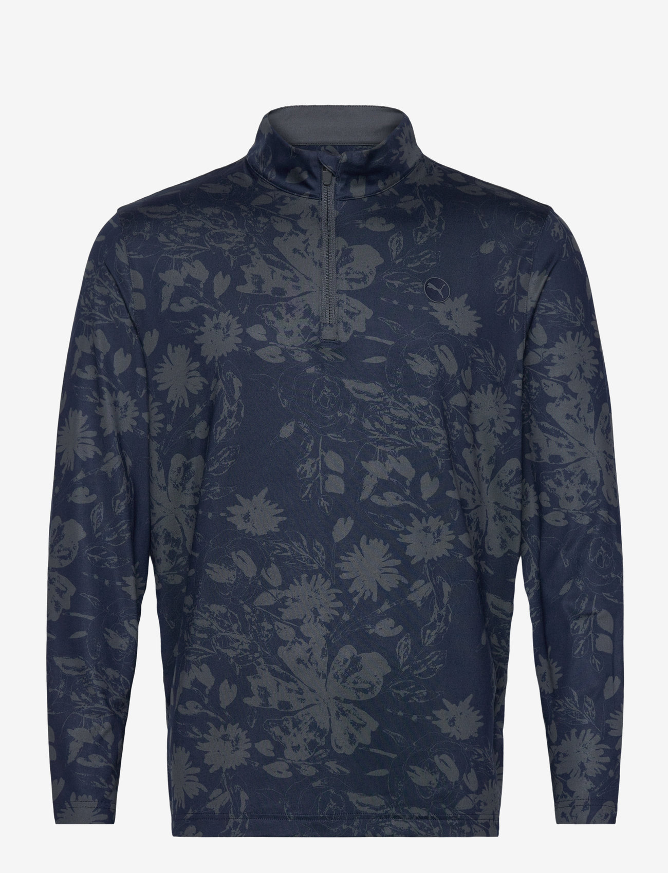 PUMA Golf - Pure 2.0 Rose 1/4 Zip - flīsa un siltās jakas - deep navy-strong gray - 0