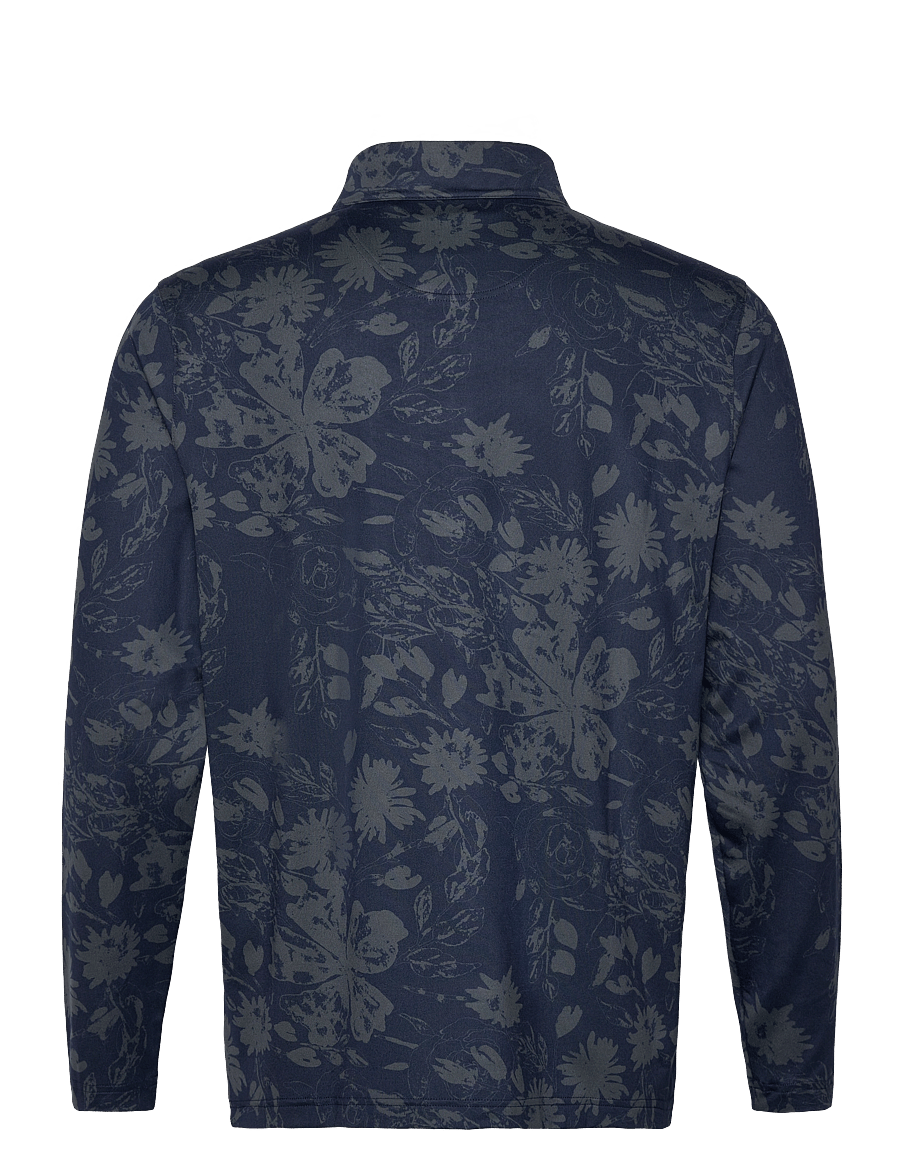 PUMA Golf - Pure 2.0 Rose 1/4 Zip - fleece & midlayer - deep navy-strong gray - 1
