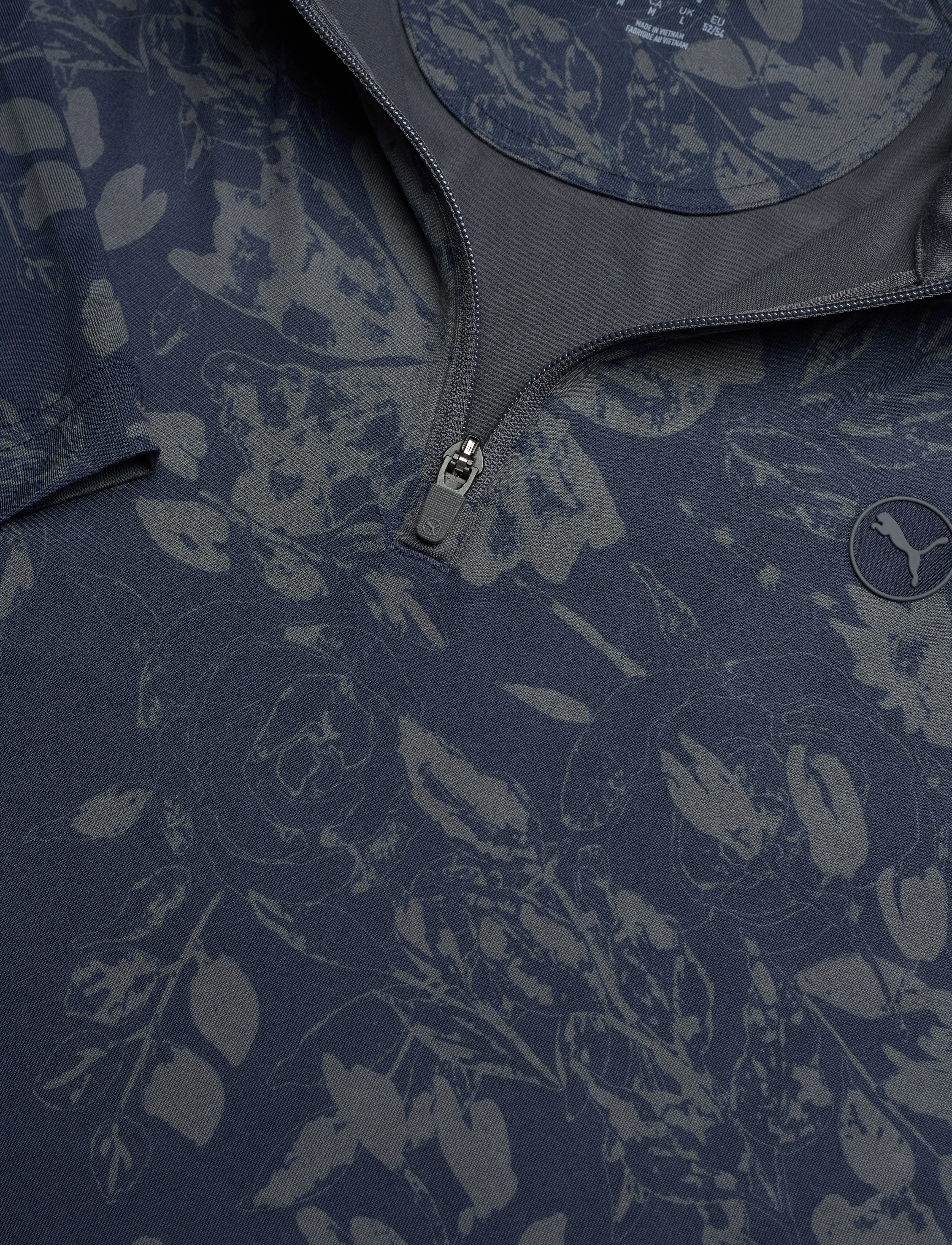 PUMA Golf - Pure 2.0 Rose 1/4 Zip - fleece & midlayer - deep navy-strong gray - 2