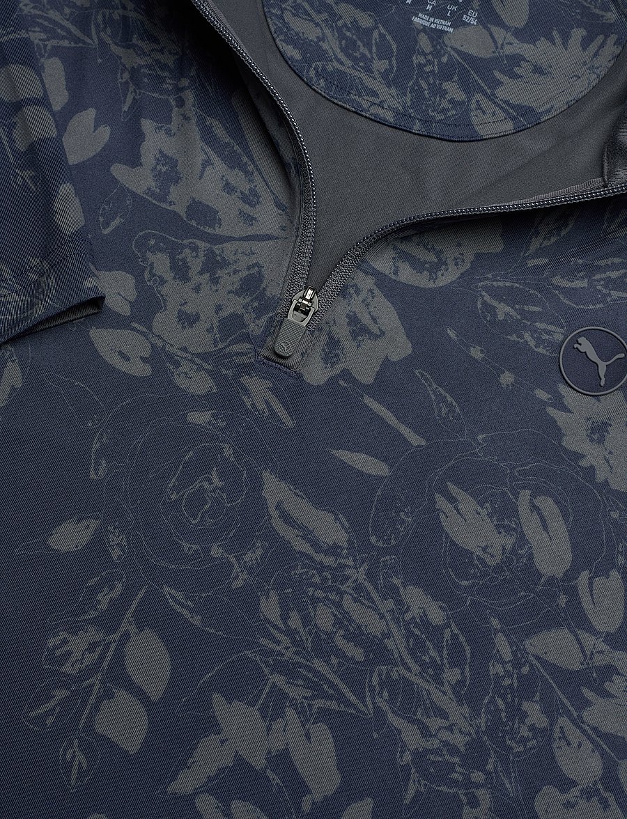 PUMA Golf - Pure 2.0 Rose 1/4 Zip - fleece & midlayer - deep navy-strong gray - 2