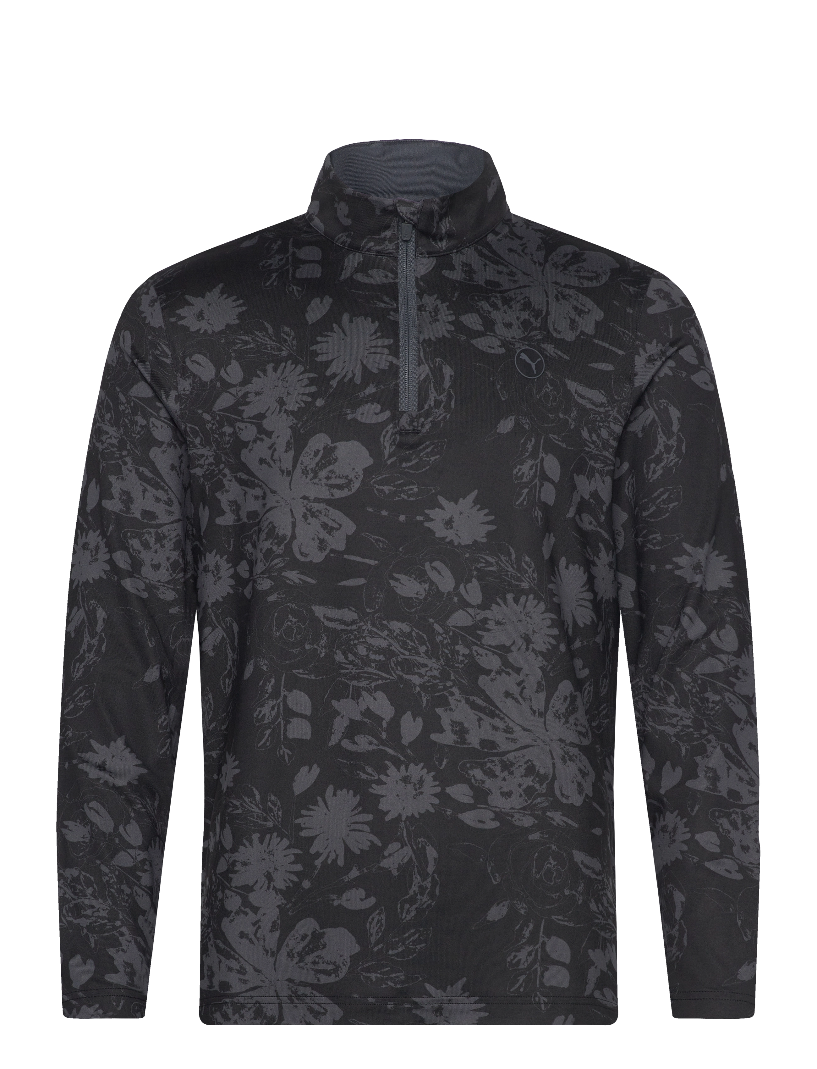 PUMA Golf Pure 2.0 Rose 1/4 Zip - Kläder - PUMA BLACK-STRONG GRAY / black