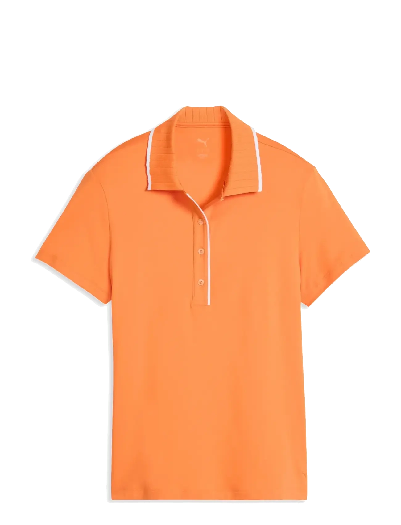 PUMA Golf W Cloudspun Bridges Ss Polo, Kvinder, Kortærmet Poloshirt, Orange, Str: S