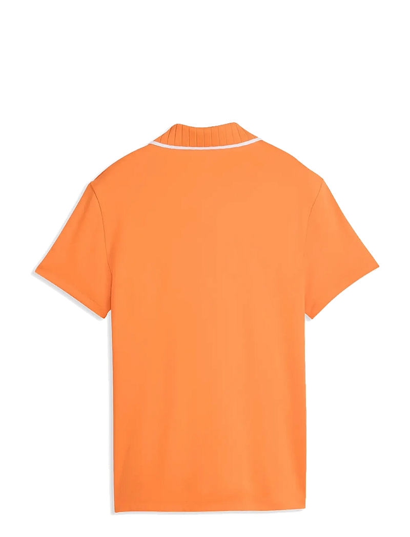 PUMA Golf - W Cloudspun Bridges SS Polo - oberteile & t-shirts - melon glow - 1