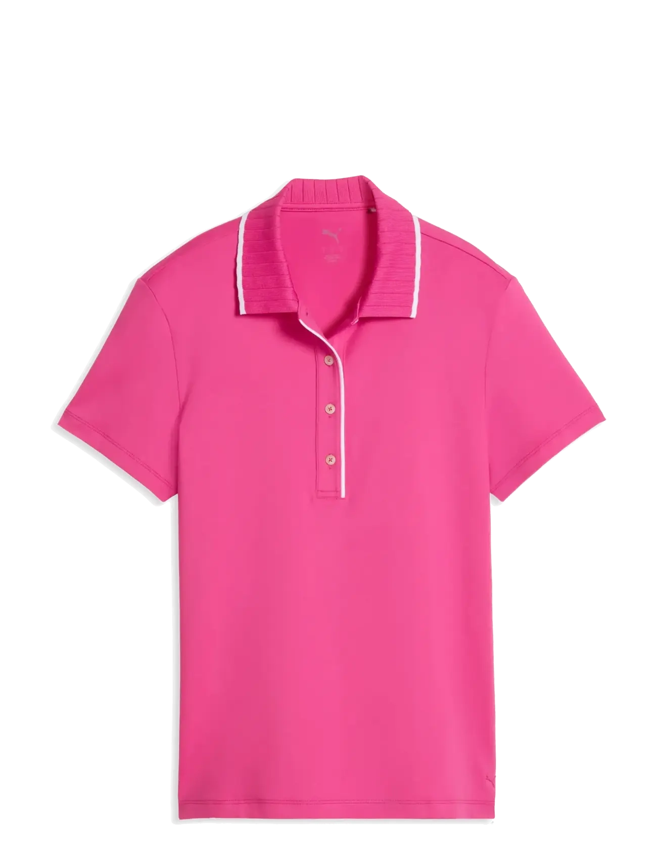 PUMA Golf W Cloudspun Bridges Ss Polo, Kvinder, Kortærmet Poloshirt, Pink, Str: L