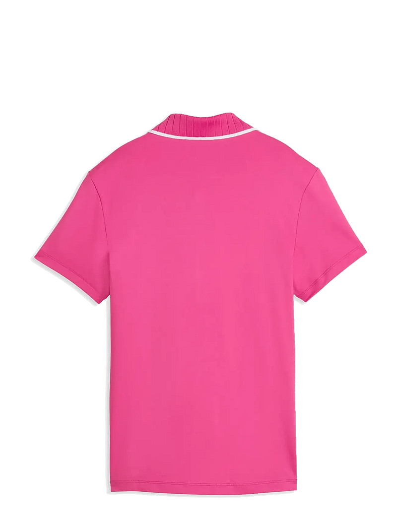 PUMA Golf - W Cloudspun Bridges SS Polo - toppar & t-shirts - pink opal - 1