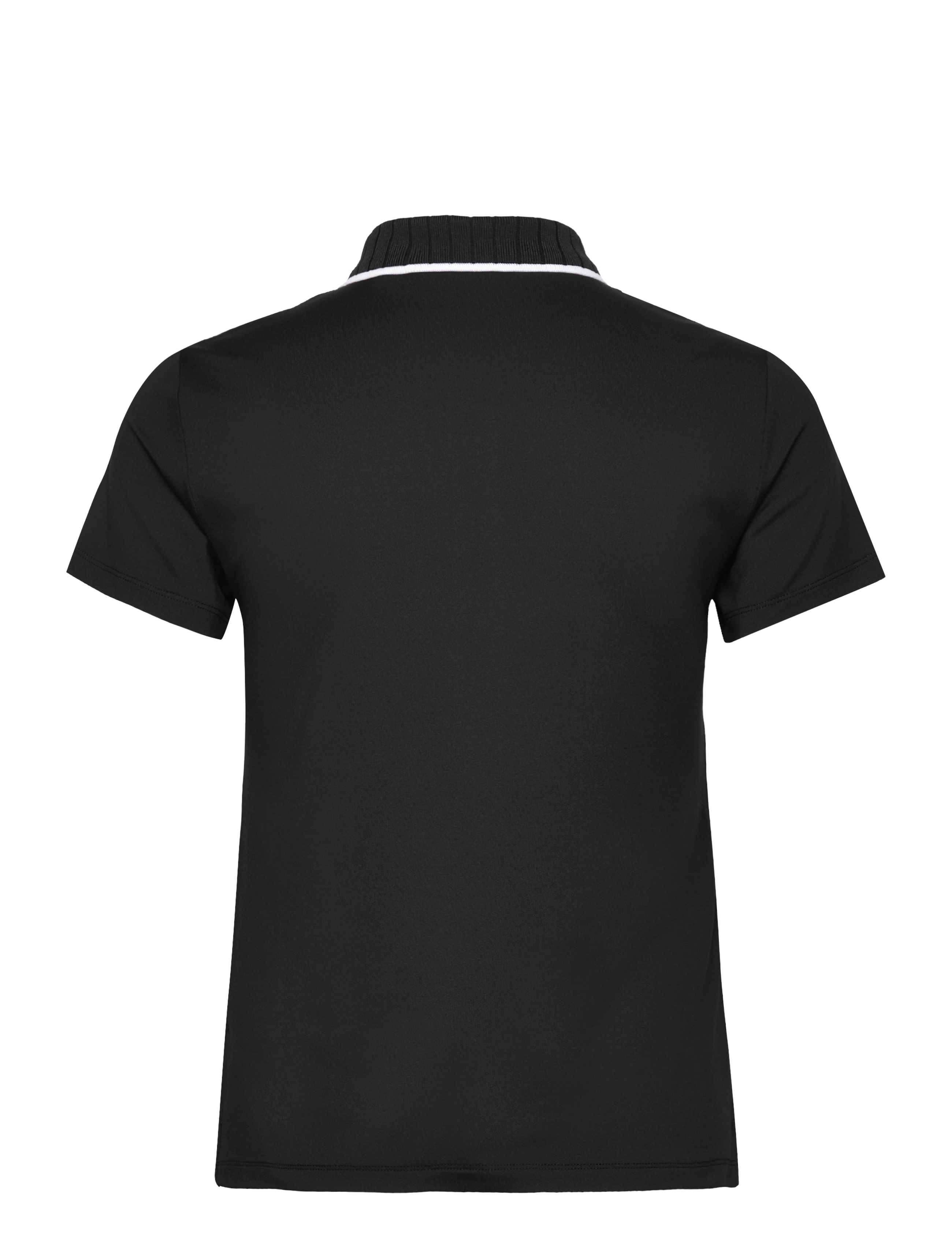 PUMA Golf - W Cloudspun Bridges SS Polo - toppe & t-shirts - puma black - 1