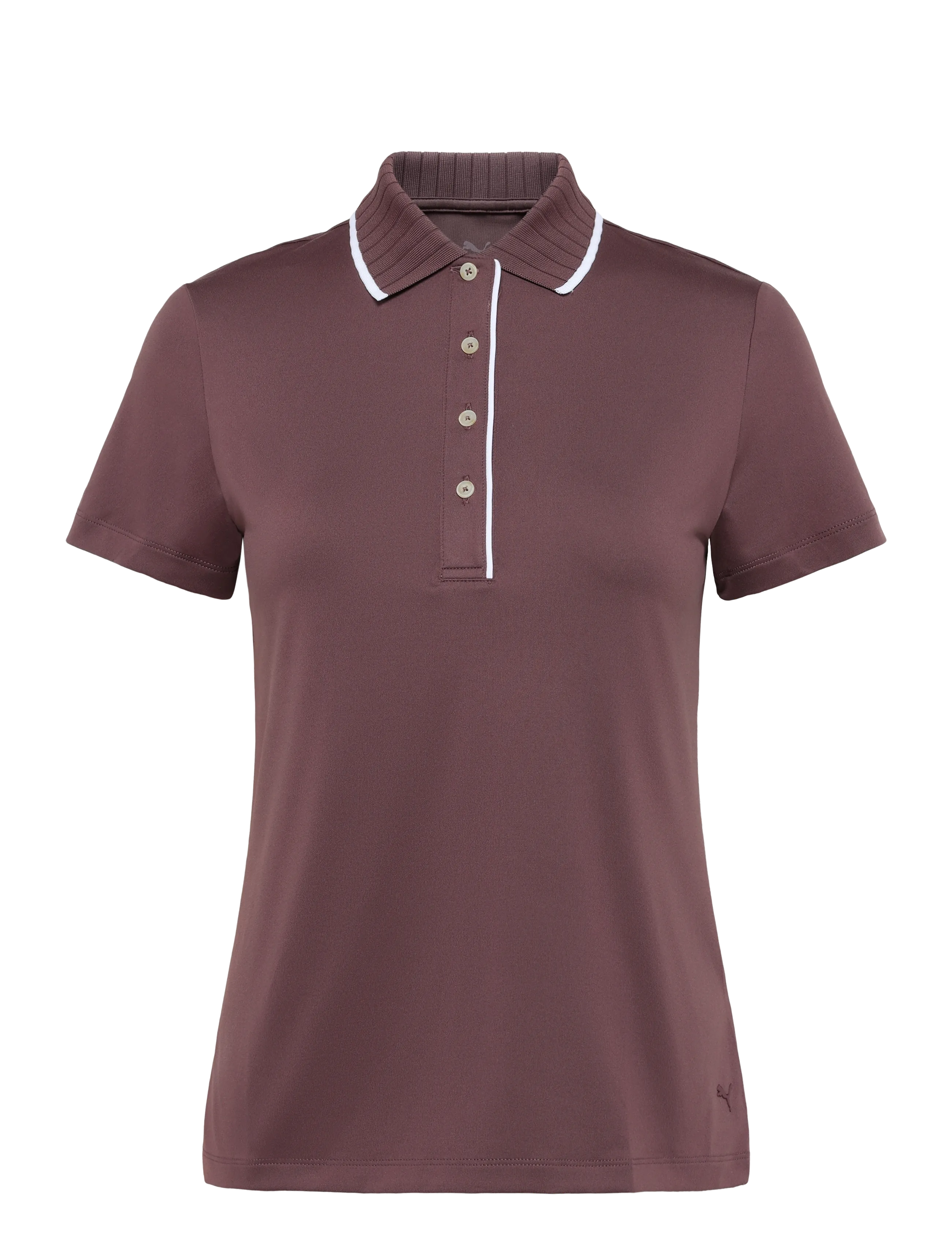 PUMA Golf W Cloudspun Bridges Ss Polo, XL, Brown, Sports Overdele & T-shirts > Sport Polos, Dame