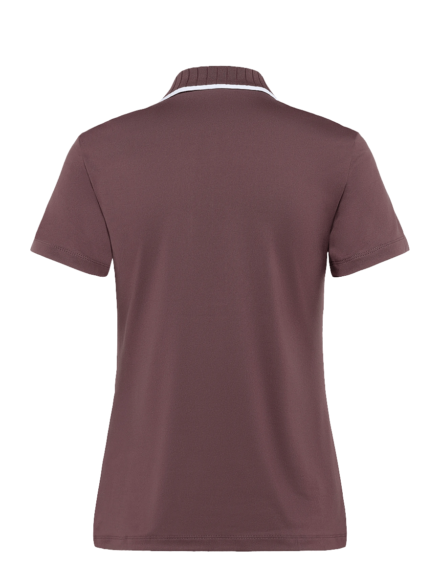 PUMA Golf - W Cloudspun Bridges SS Polo - toppar & t-shirts - rich cocoa - 1