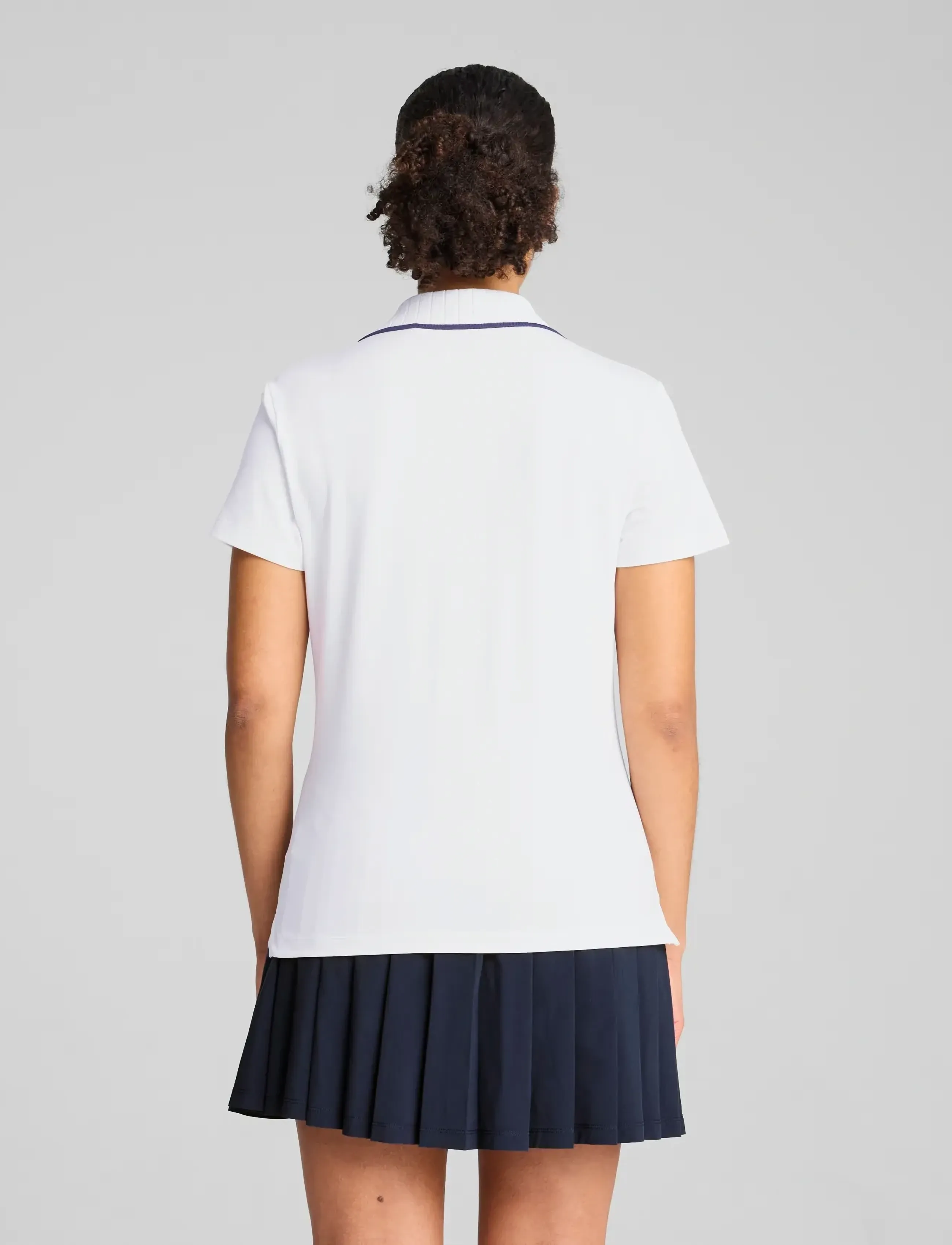 PUMA Golf - W Cloudspun Bridges SS Polo - koszulki polo - white glow - 3