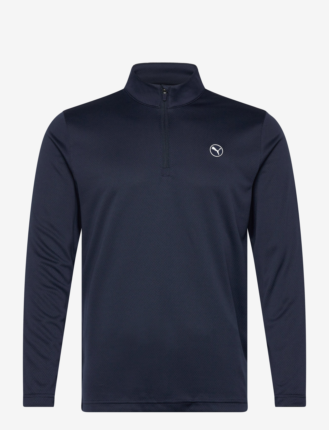 PUMA Golf - Pure 2.0 Texture 1/4 Zip - fleece og mellemlag - deep navy - 0