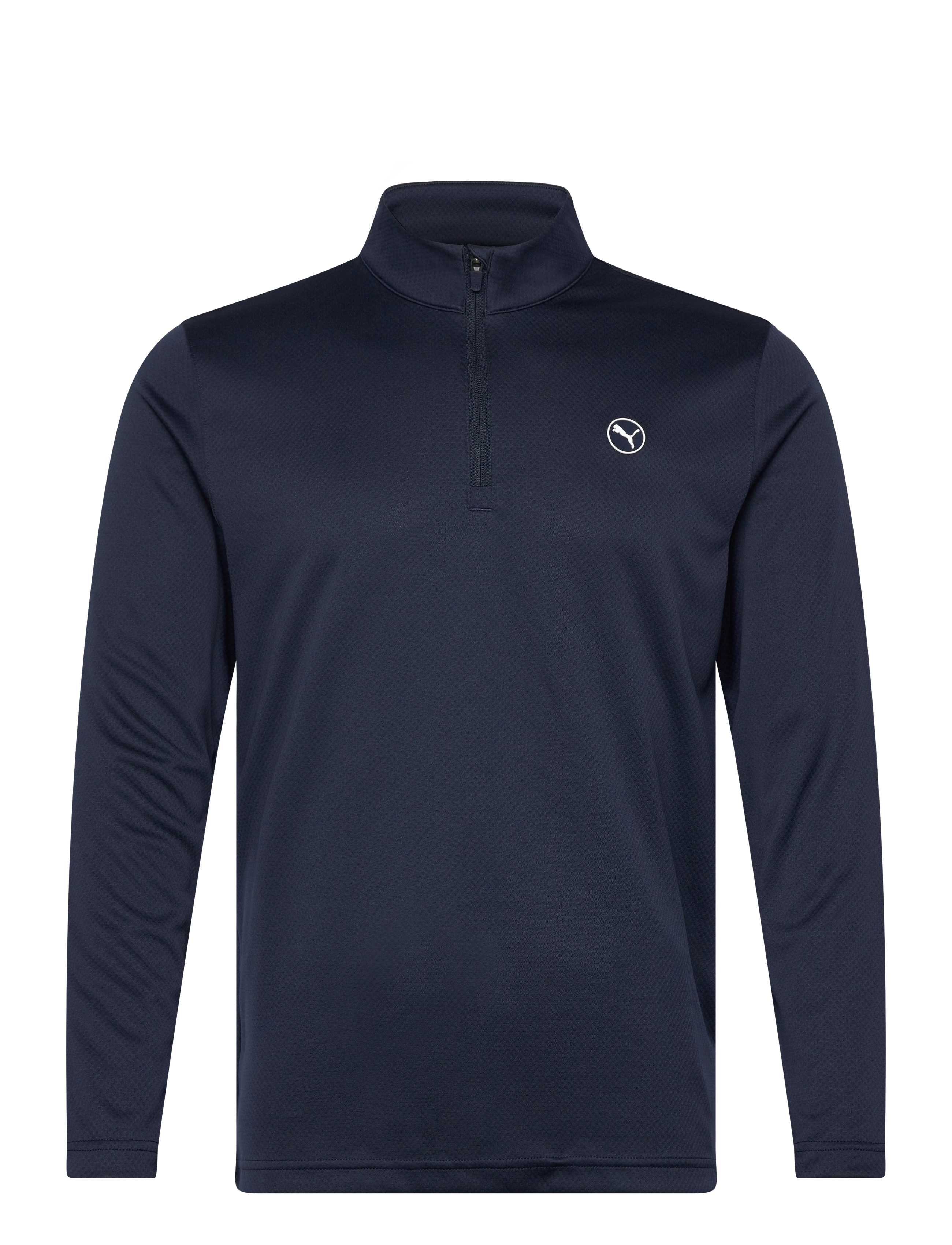 PUMA Golf - Pure 2.0 Texture 1/4 Zip - fleece & midlayer - deep navy - 0