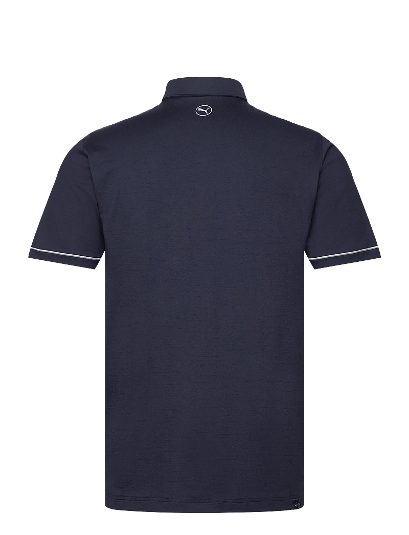 PUMA Golf - Cloudspun Haystack 2.0 Polo - oberteile & t-shirts - deep navy heather - 1