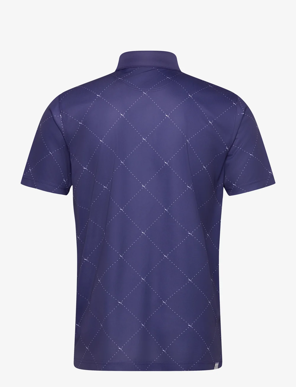 PUMA Golf - Pure 2.0 Argyle Polo - toppar & t-shirts - blue crystal-deep navy - 1