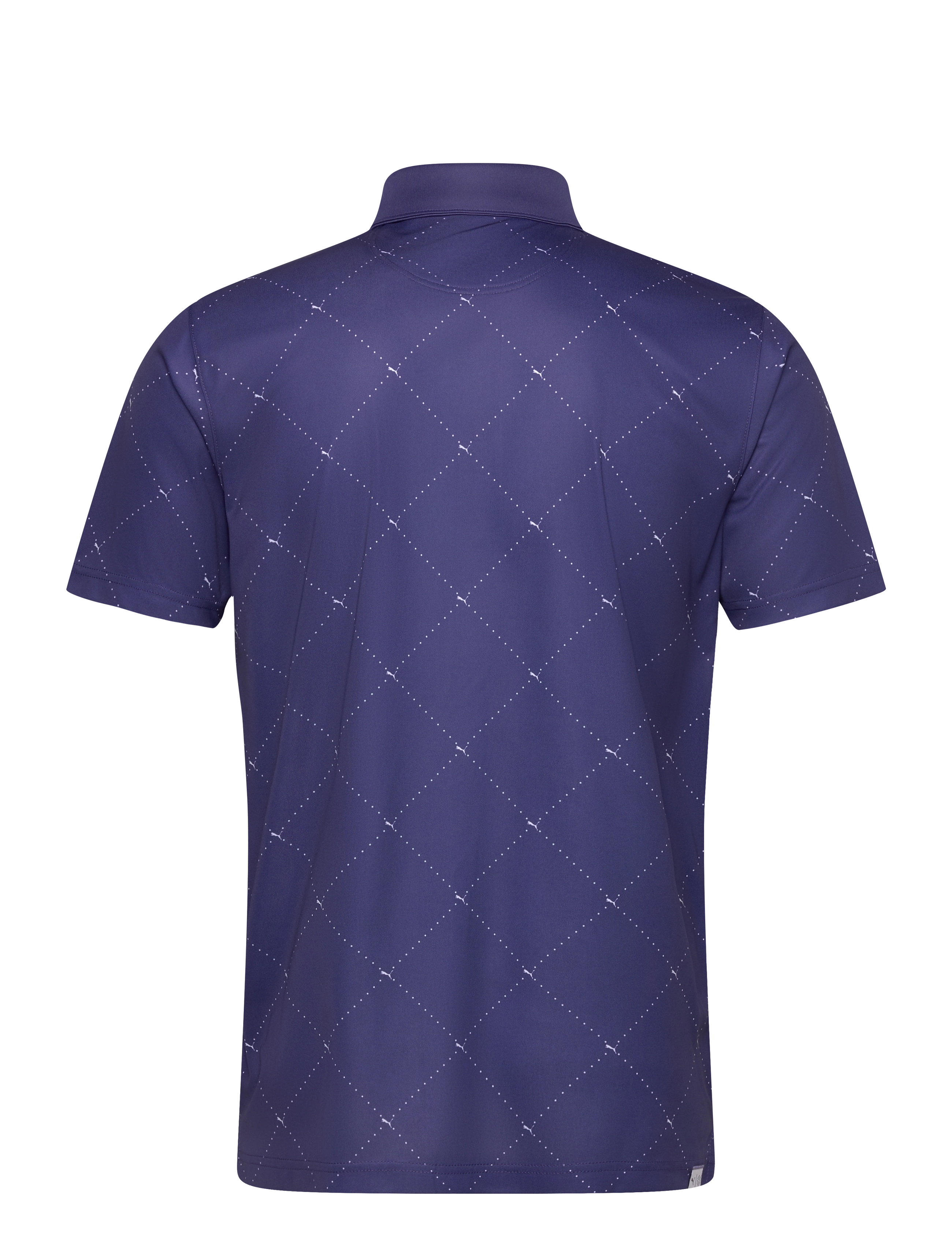 PUMA Golf - Pure 2.0 Argyle Polo - blue crystal-deep navy - 1
