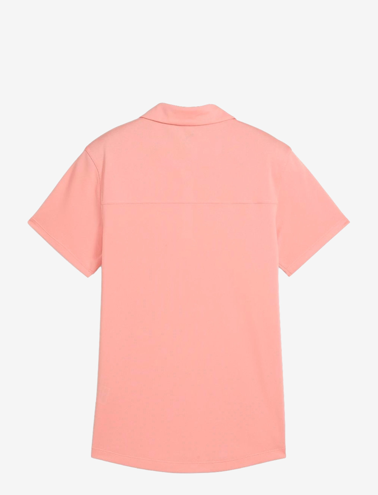 PUMA Golf - W Pique Accent SS Polo - oberteile & t-shirts - pink fruit - 1