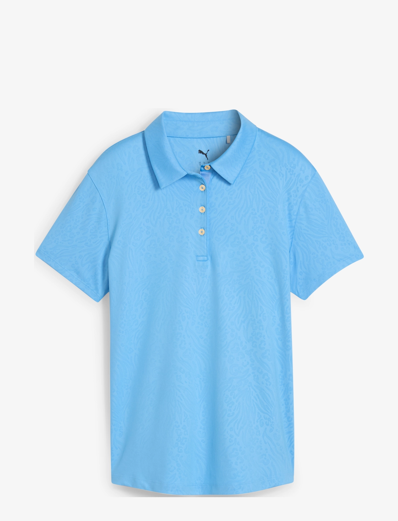 PUMA Golf W MATTR Animal Deboss SS Polo - PUMA - TEAM LIGHT BLUE / blue