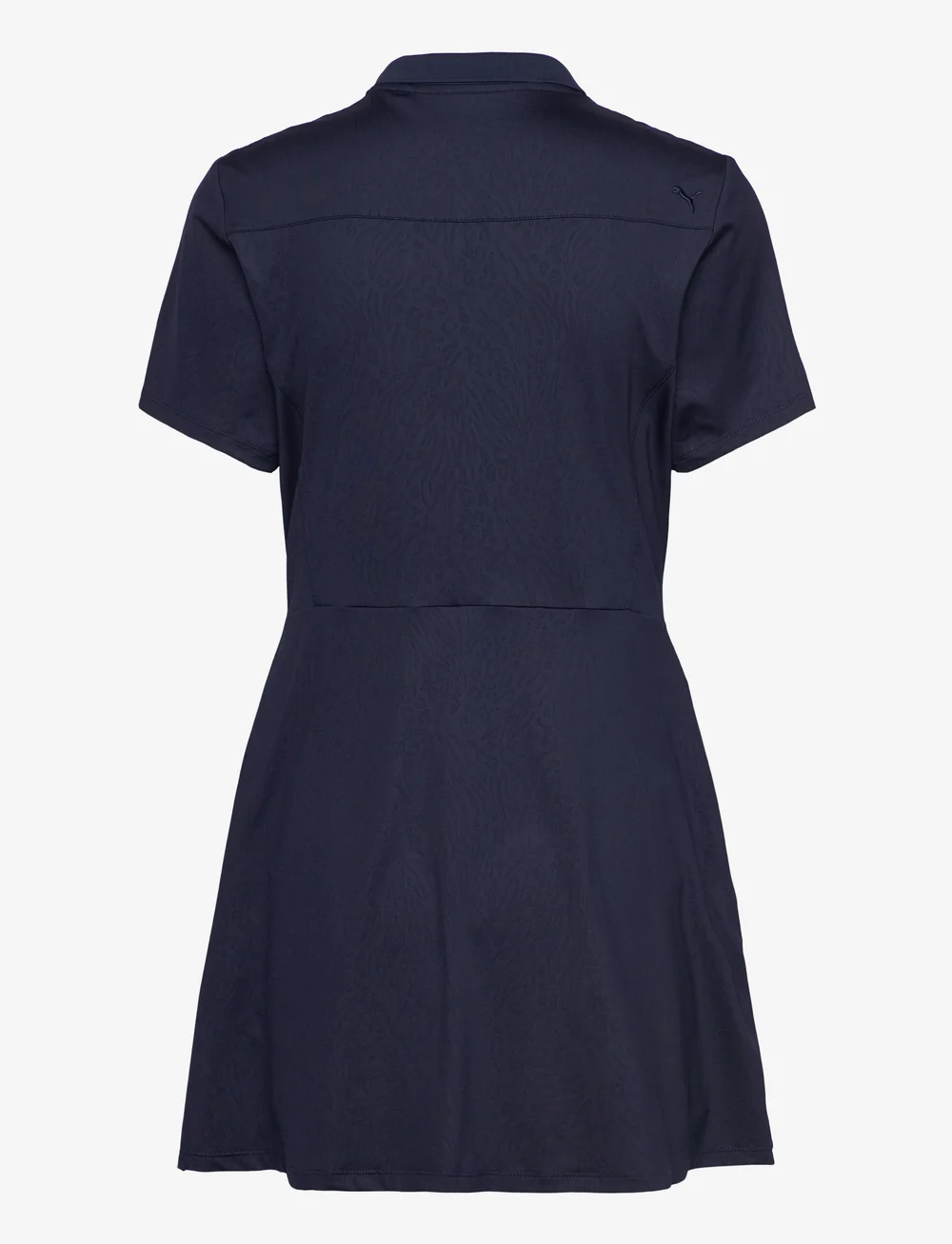 PUMA Golf - W Kassidy Animal Deboss SS Dress - kleider & röcke - deep navy - 1