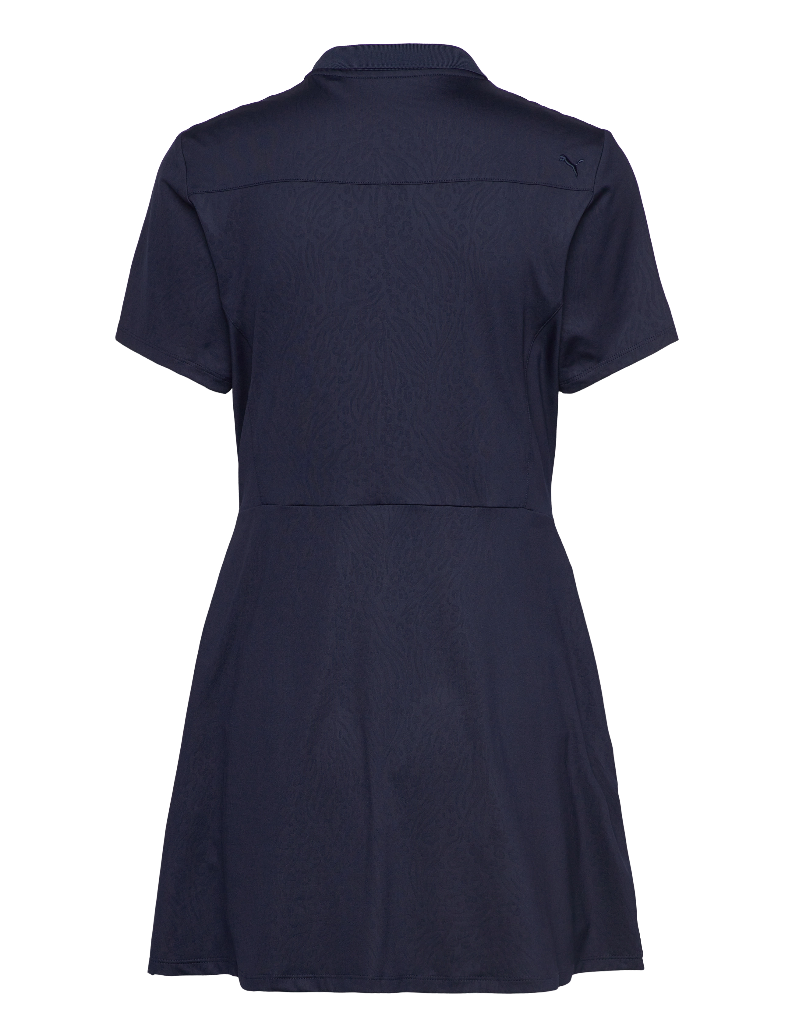 PUMA Golf - W Kassidy Animal Deboss SS Dress - deep navy - 1