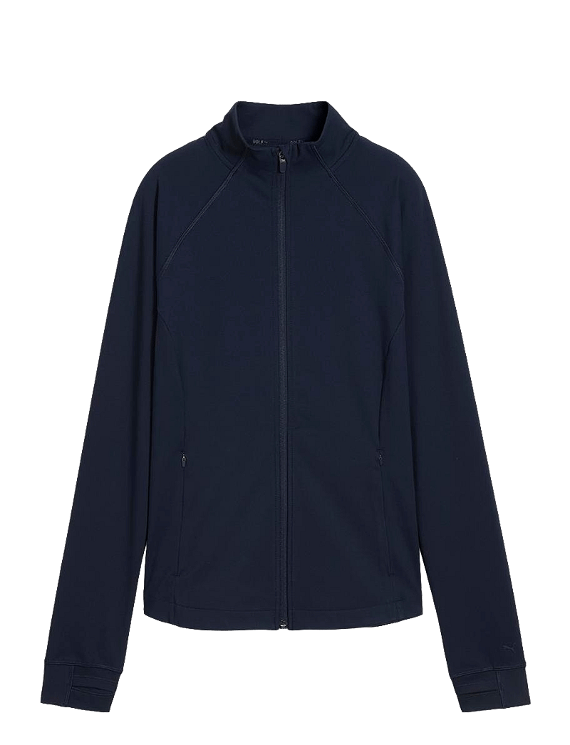PUMA Golf - W Cloudspun Tech FZ Power Jacket - golf-jacken - deep navy - 0