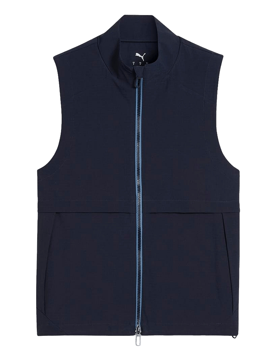 PUMA Golf - W Ripguard Vest - ytterkläder - deep navy - 1