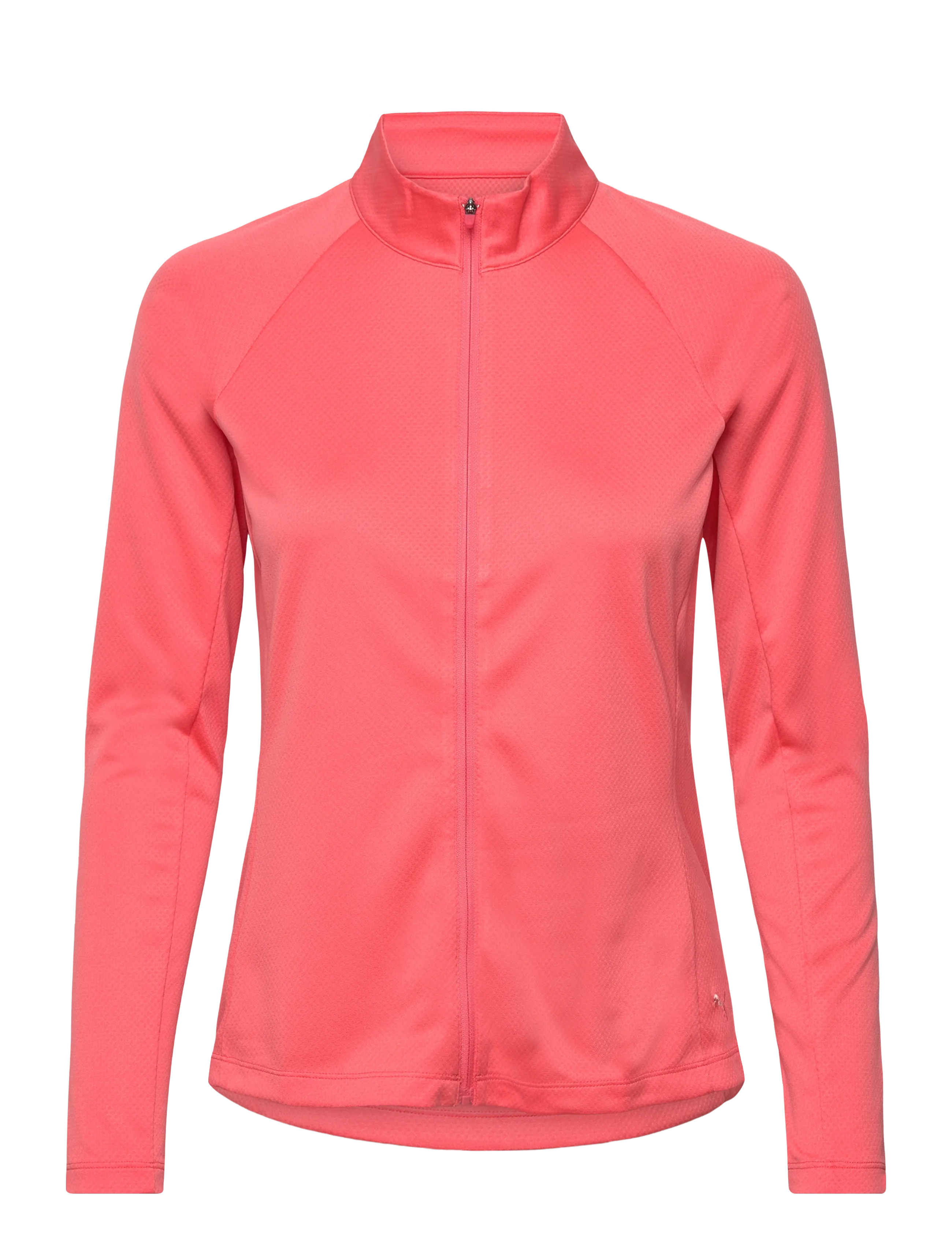 PUMA Golf W Lightweight Full Zip Knit - PUMA - PEACH FROST / coral